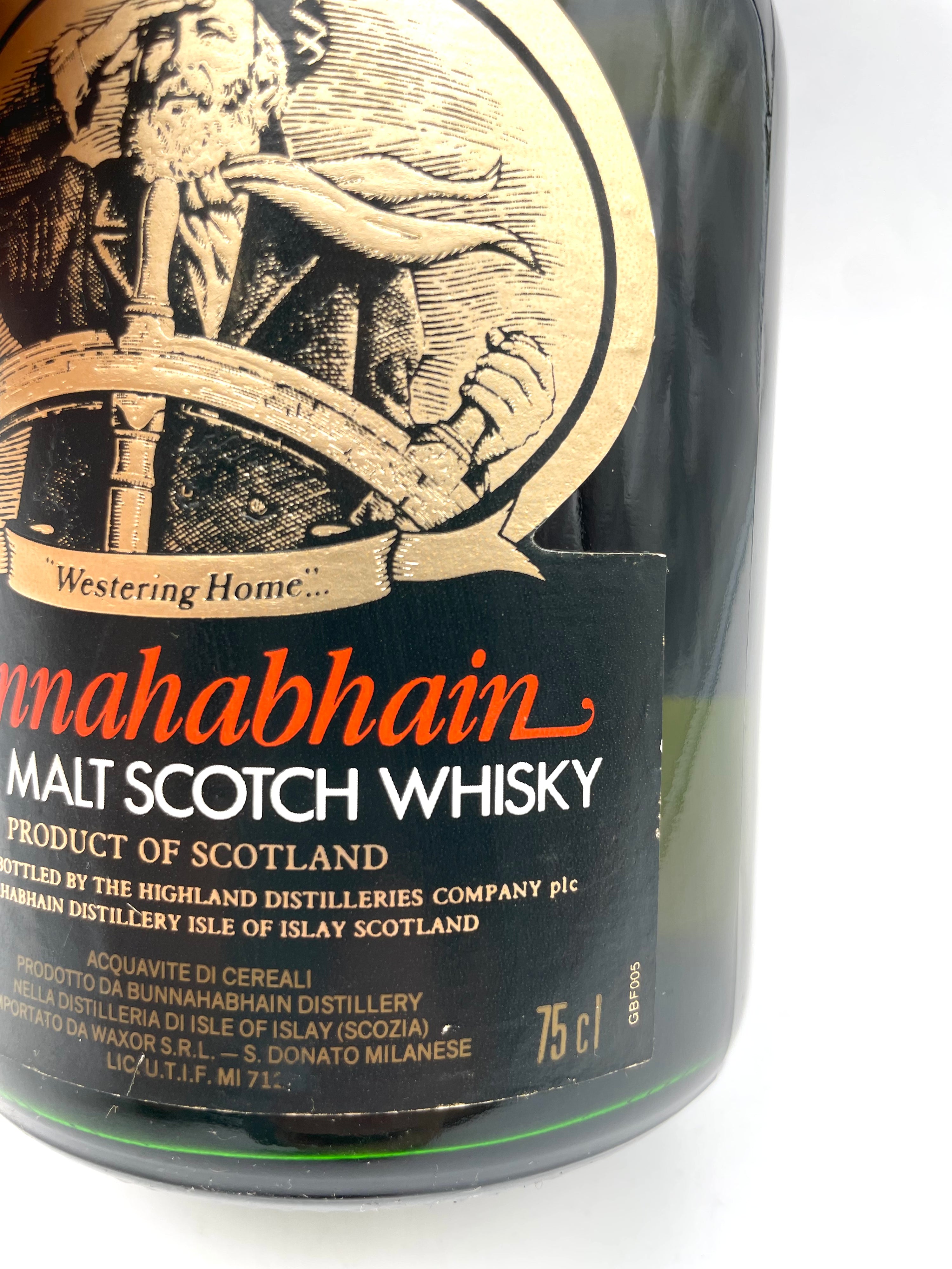 Bunnahabhain - 12 YO Single Malt Scotch Whisky - Anni '80s