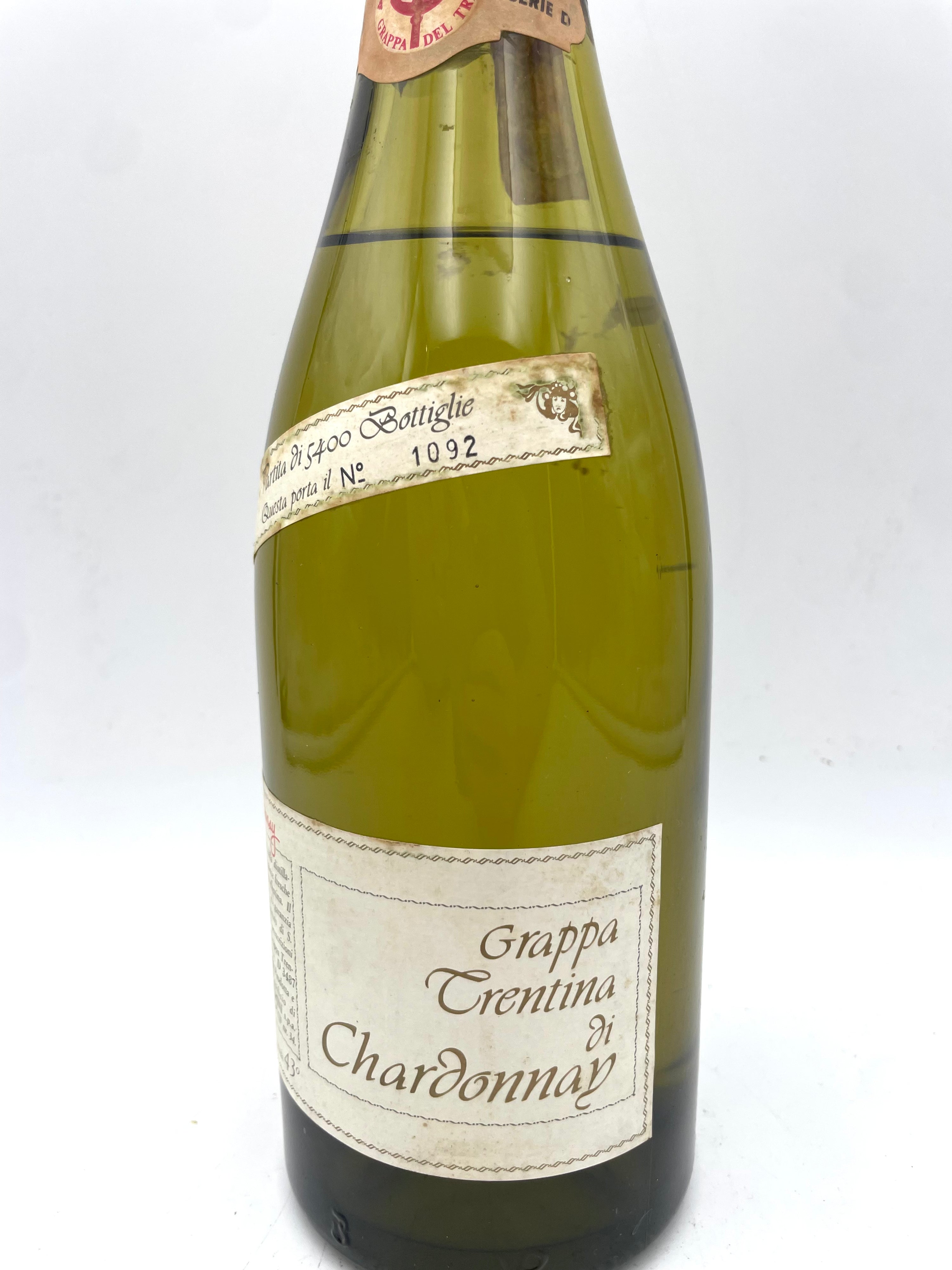 Istituto di S. Michele - Mori da Lagariavini - Grappa Trentina di Chardonnay - Anni '80s