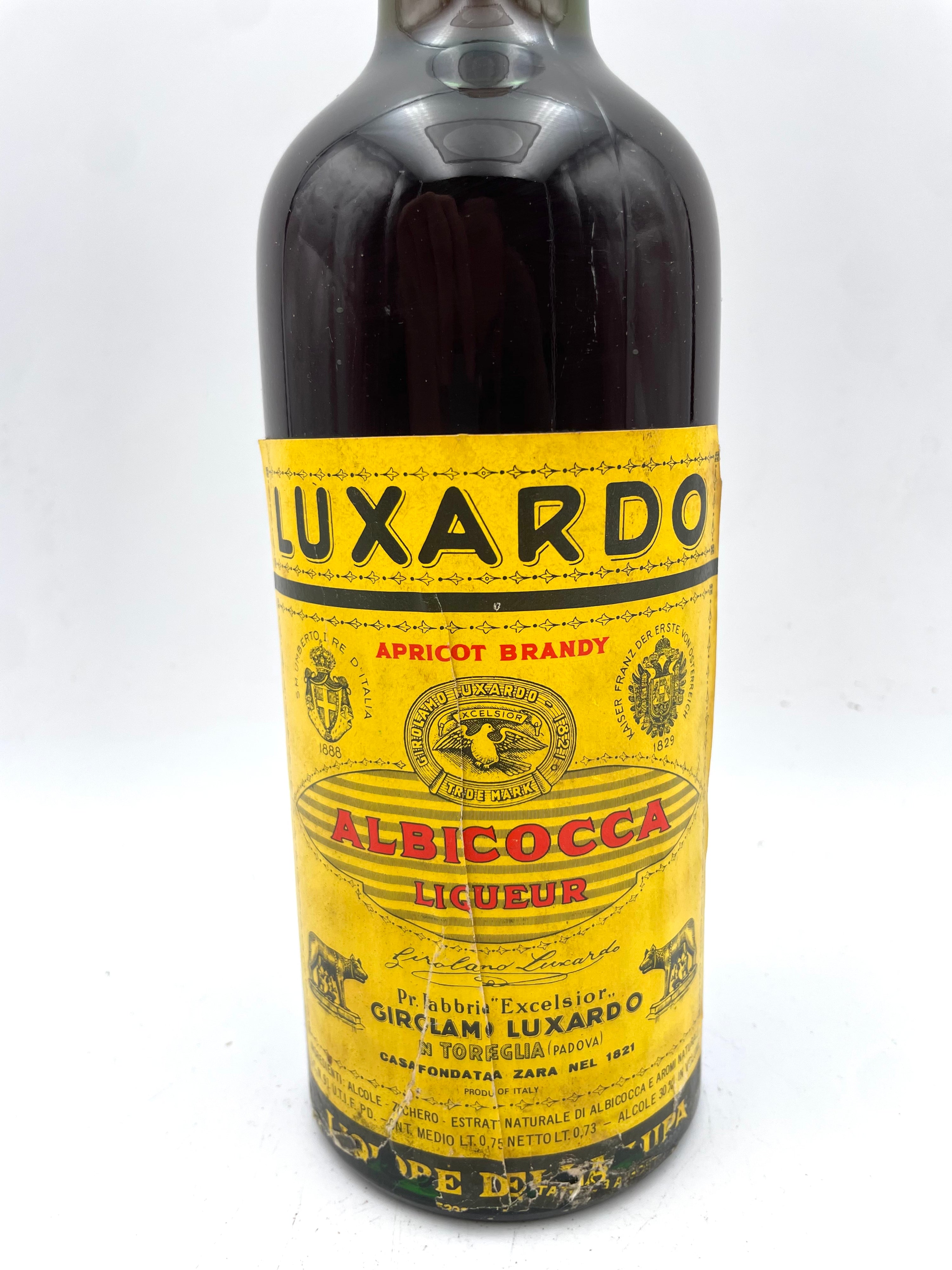 Luxardo - Apricot Brandy - Albicocca Liqueur - Anni '80s