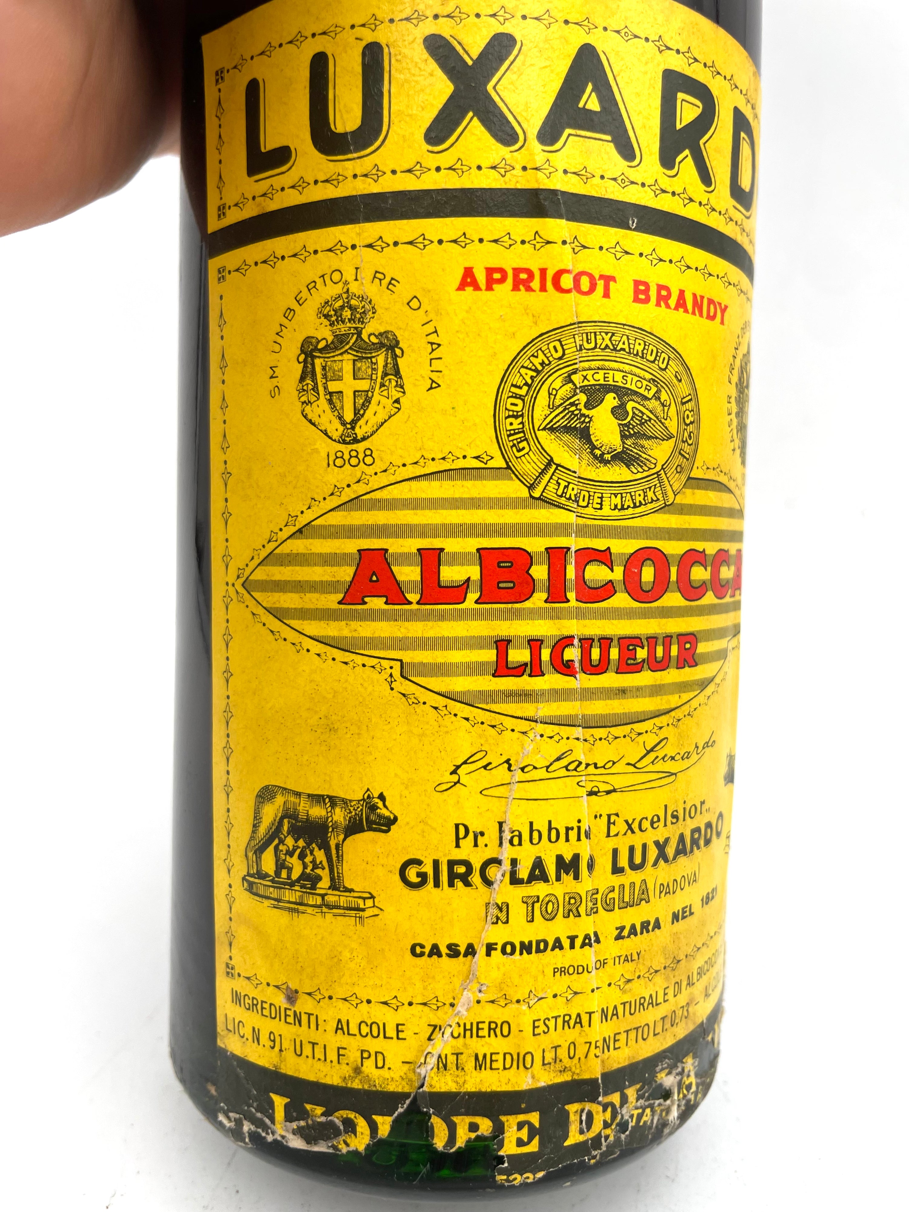 Luxardo - Apricot Brandy - Albicocca Liqueur - Anni '80s