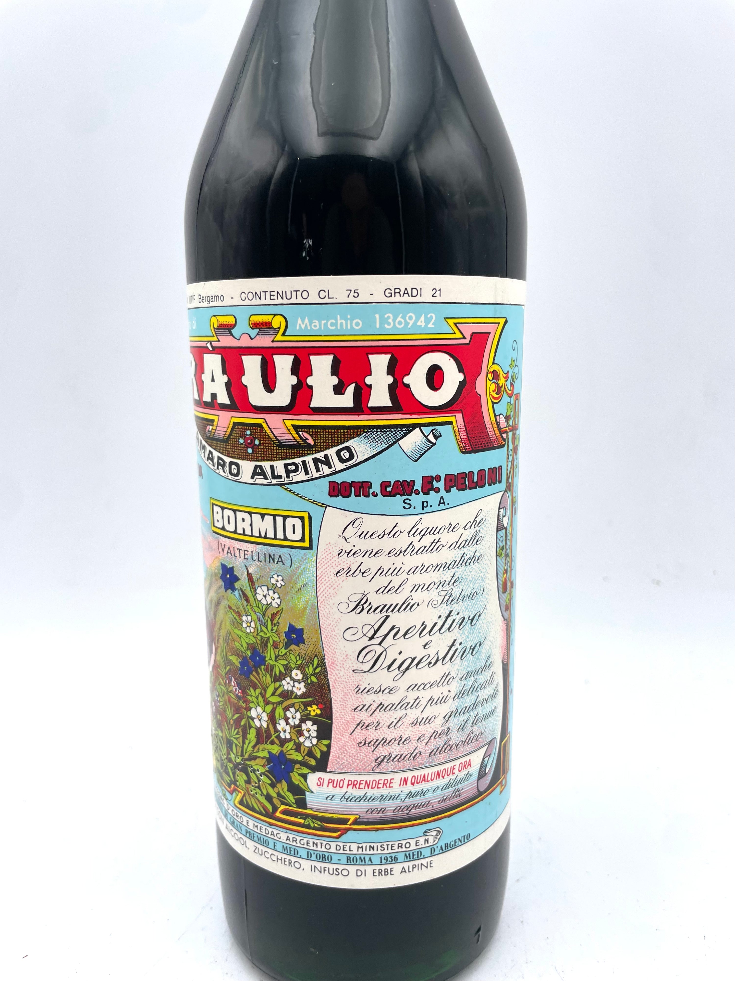 Braulio - Amaro Alpino - Anni '60s