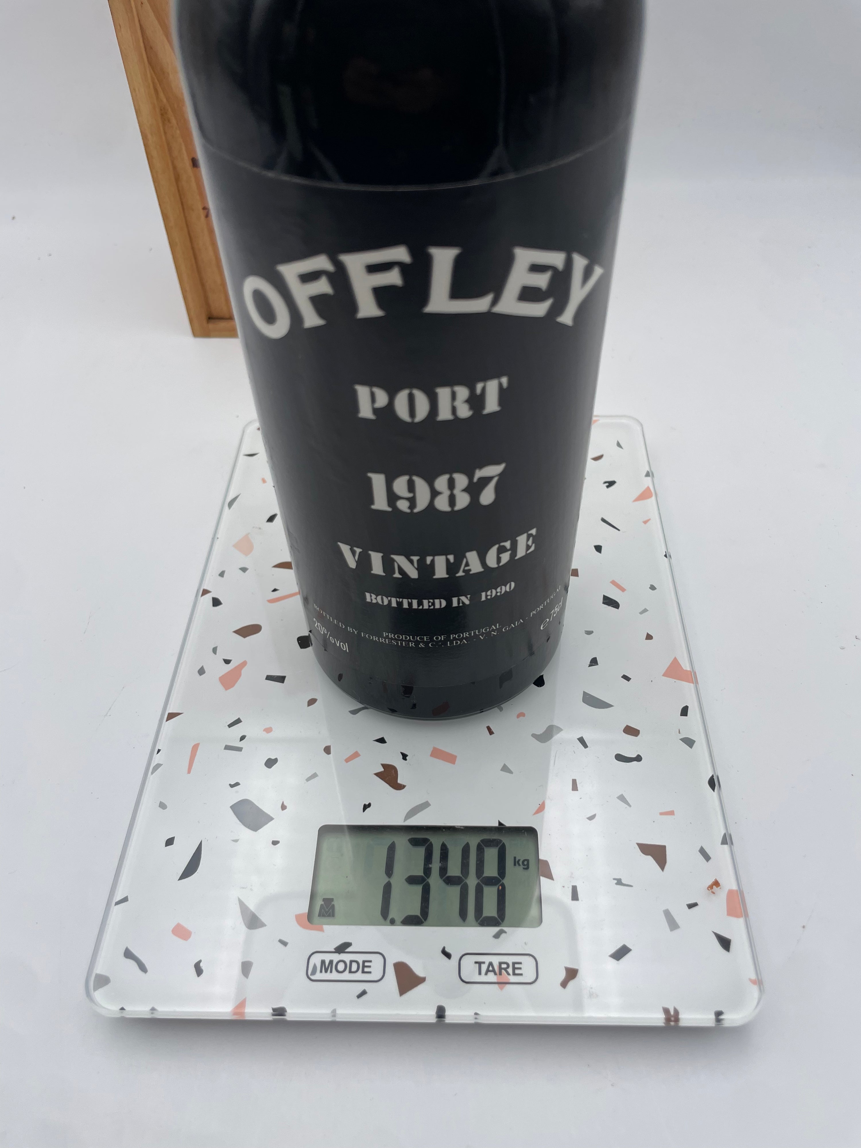 1987 - Offley - Port Vintage - Bottl. 1990