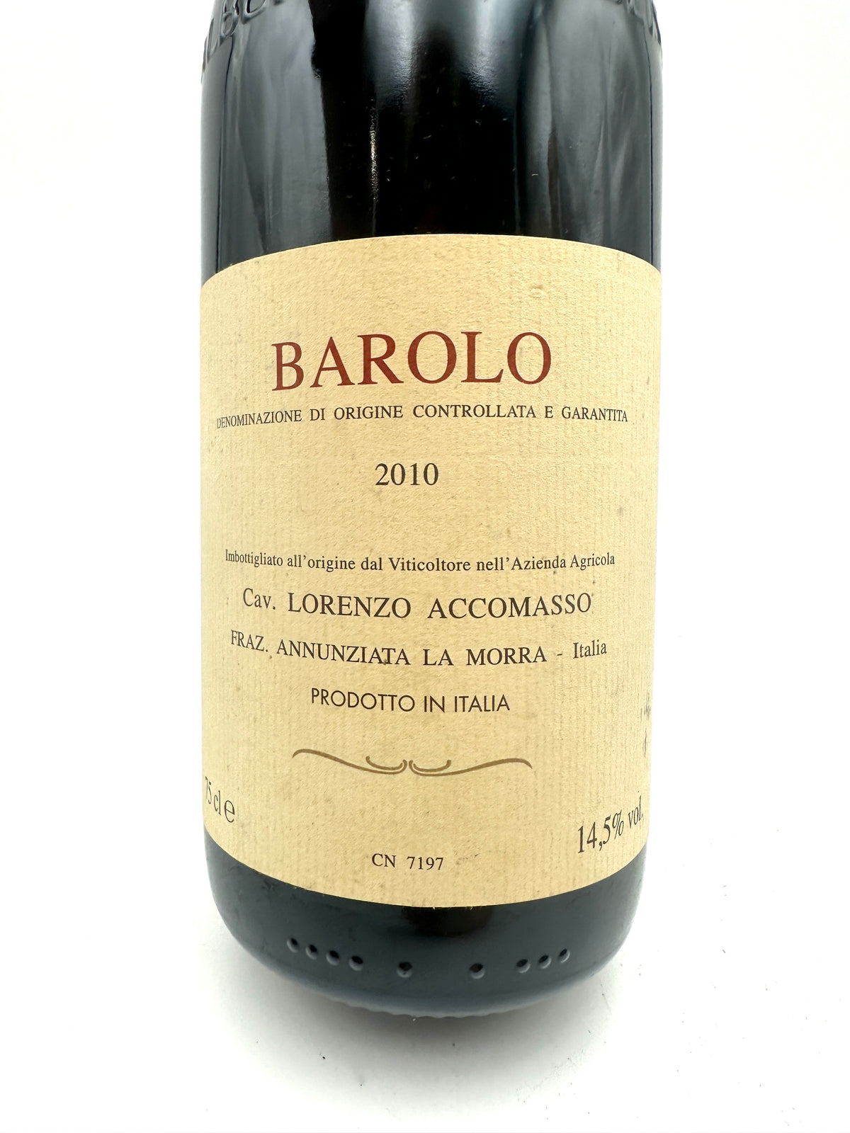 2010 - Cav. Lorenzo Accomasso - Barolo A Elena
