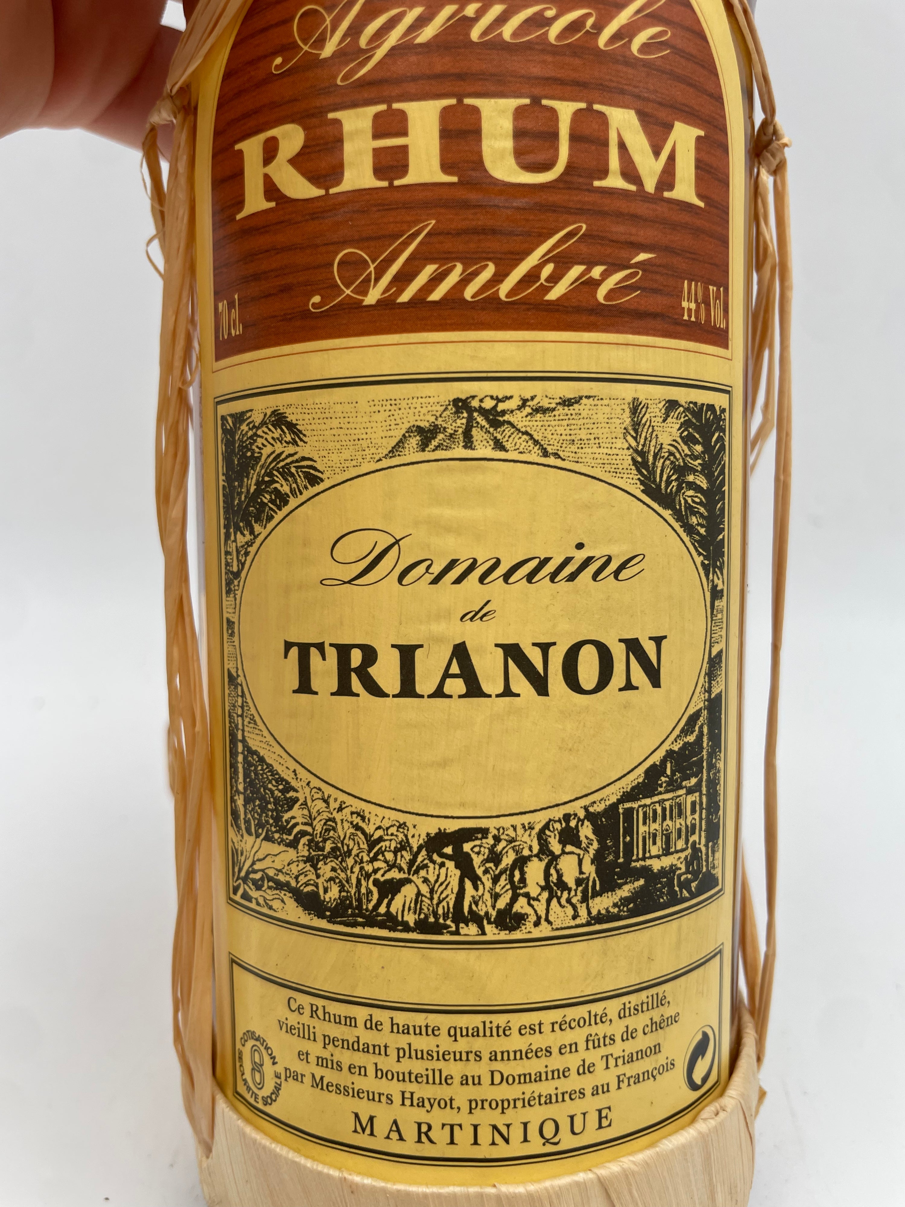Domaine de Trianon - Rhum Agricole Ambré - Anni '90s