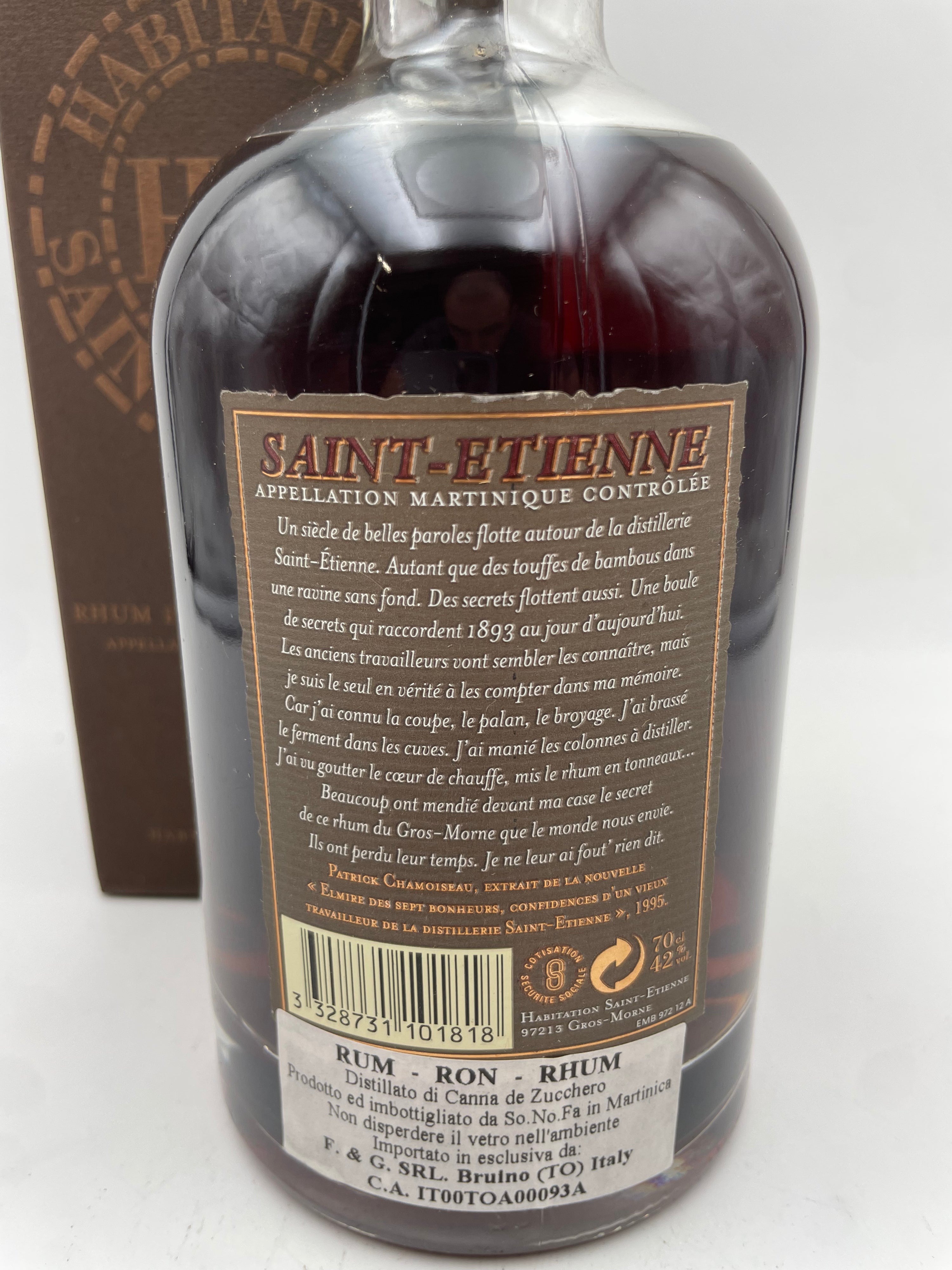 Saint Etienne - Rhum Extra Vieux XO Grande Reserve - Anni '00s