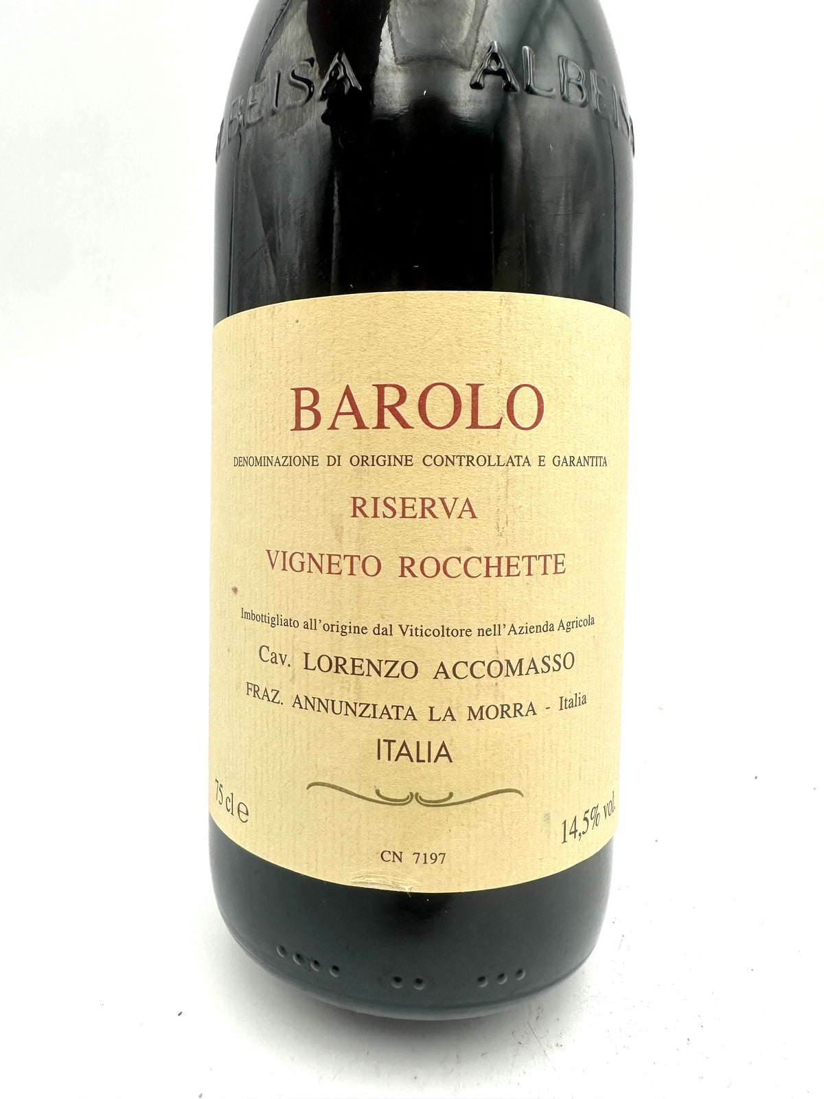 2004 - Cav. Lorenzo Accomasso - Barolo Vigneto Rocchette Riserva
