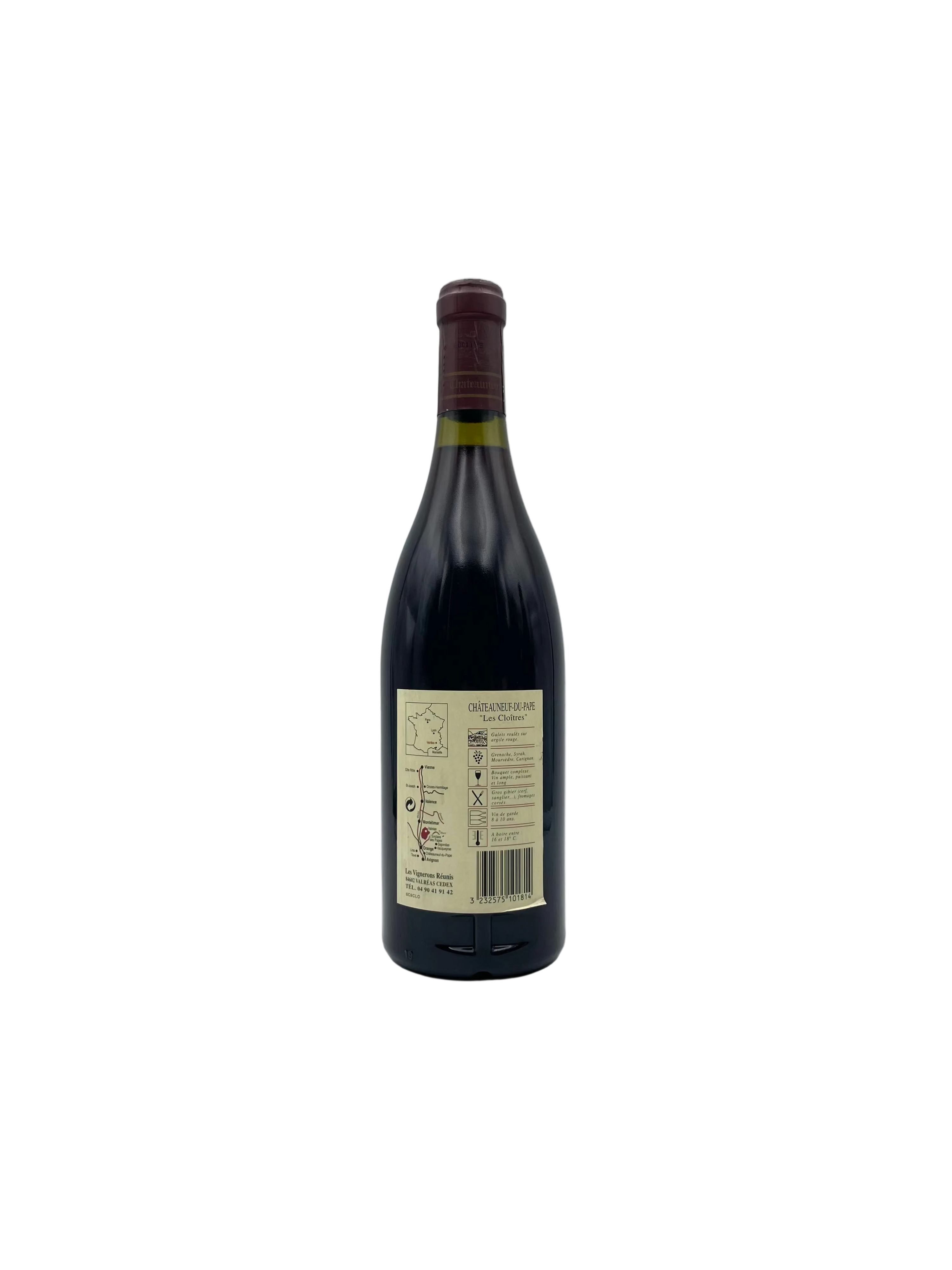 1998 - Les Vignerons Reunis - Chateauneuf du Pape Les Cloitres