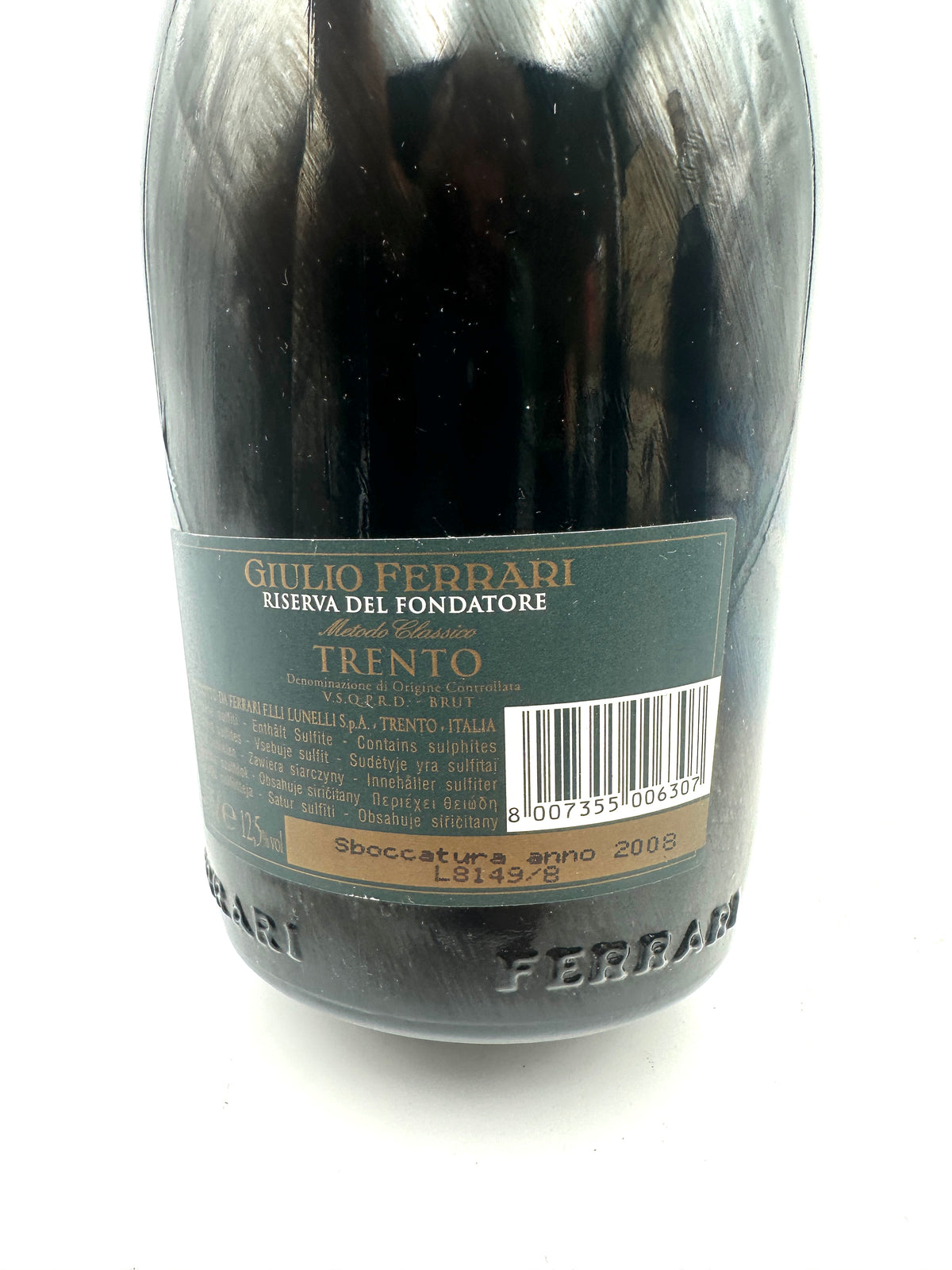 1999 - F.lli Lunelli - Giulio Ferrari Riserva del Fondatore - Deg. 2008