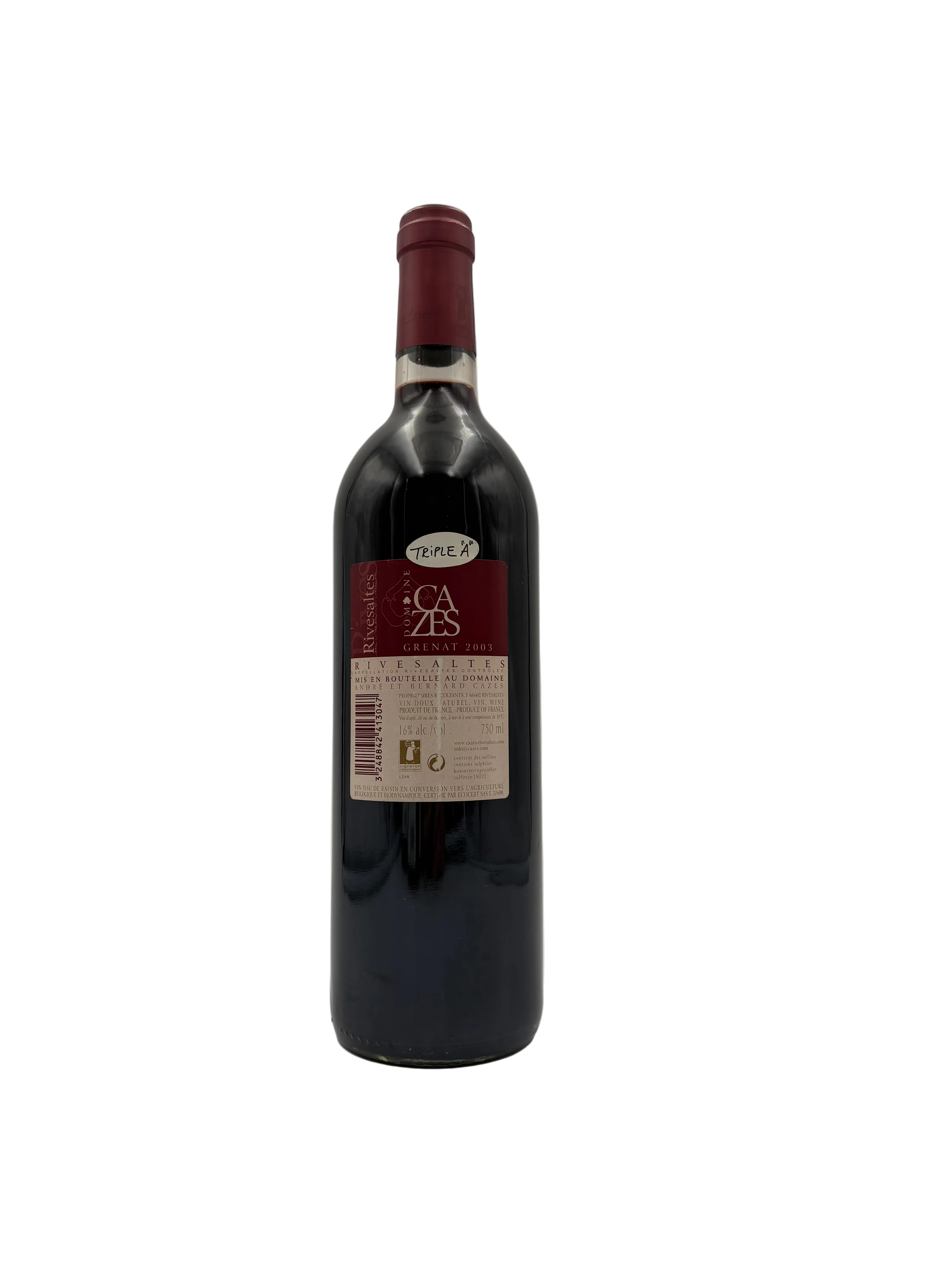 2003 - Domaine Cazes - Rivesaltes Grenat