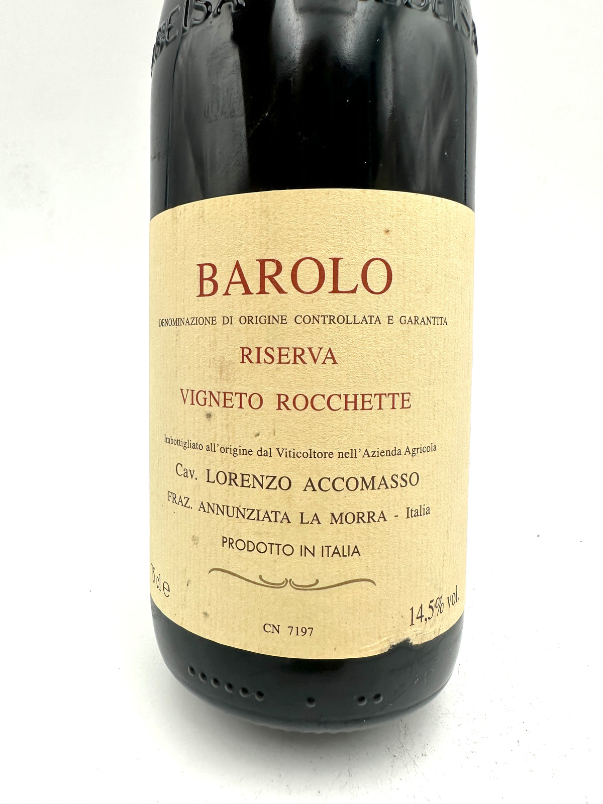 2009 - Cav. Lorenzo Accomasso - Barolo Vigneto Rocchette Riserva