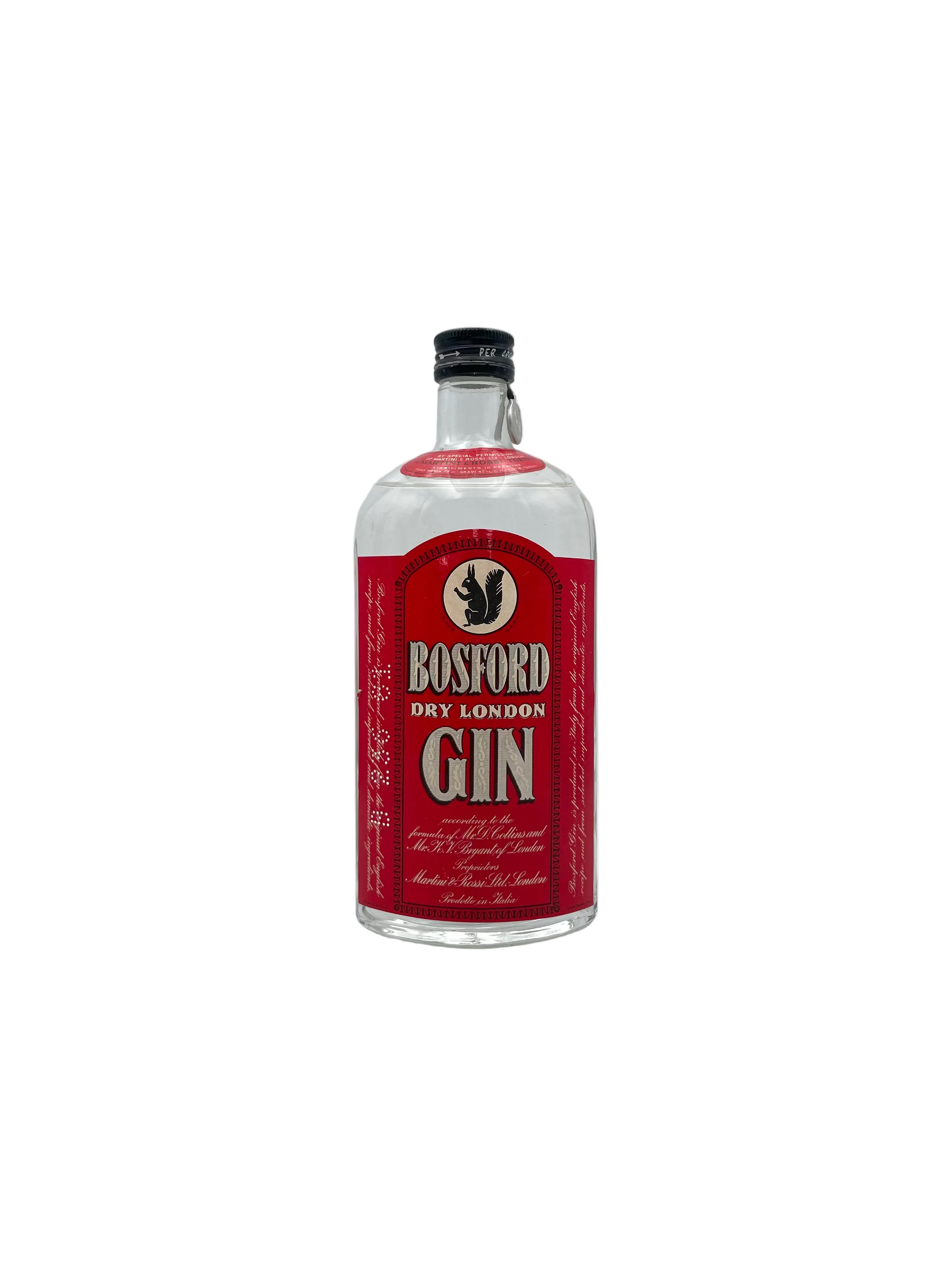 1961 - Bosford - London Dry Gin - Sigillo Stella