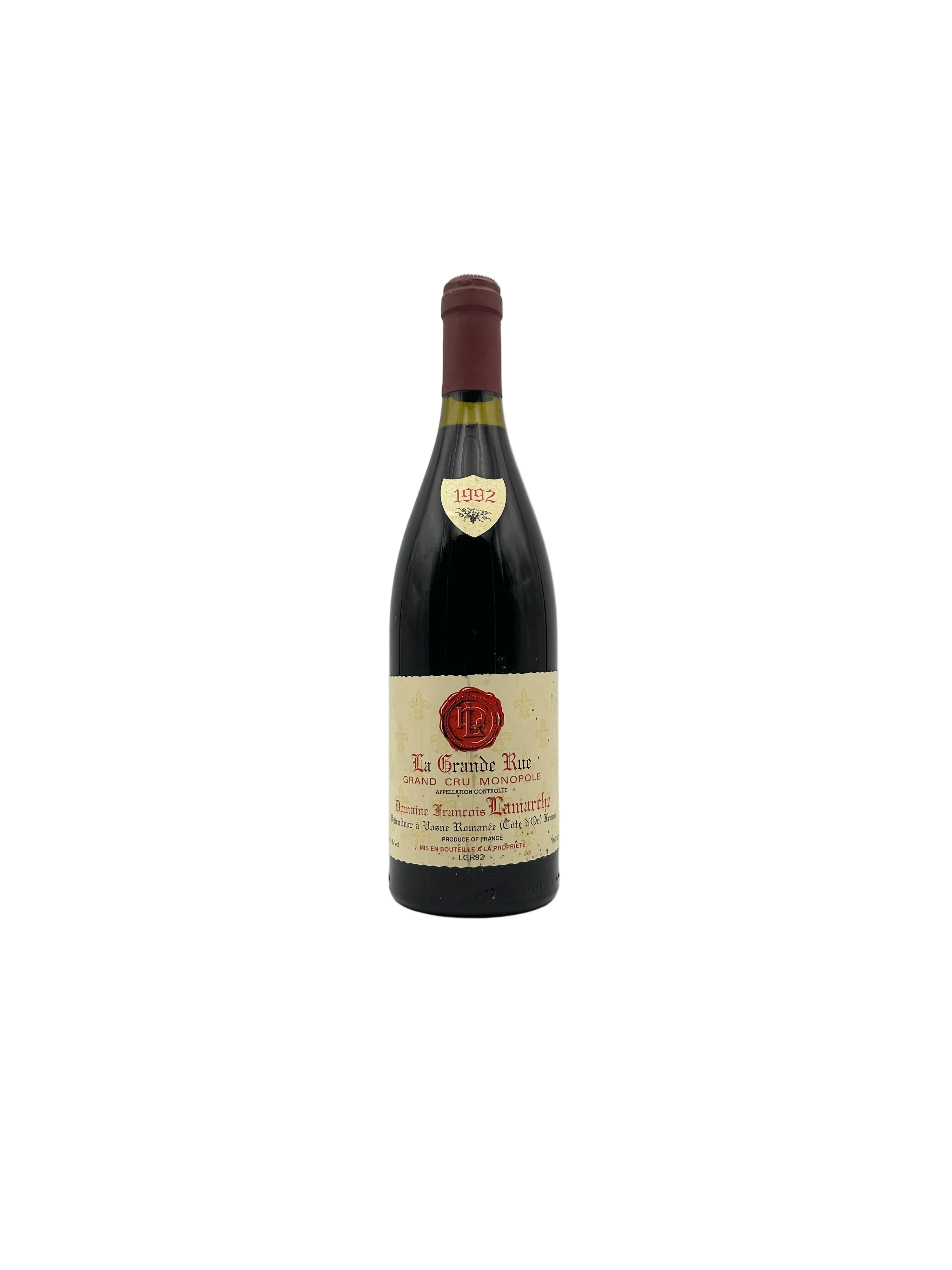 1992 - Domaine Francois Lamarche - La Grand Rue Grand Cru Monopole