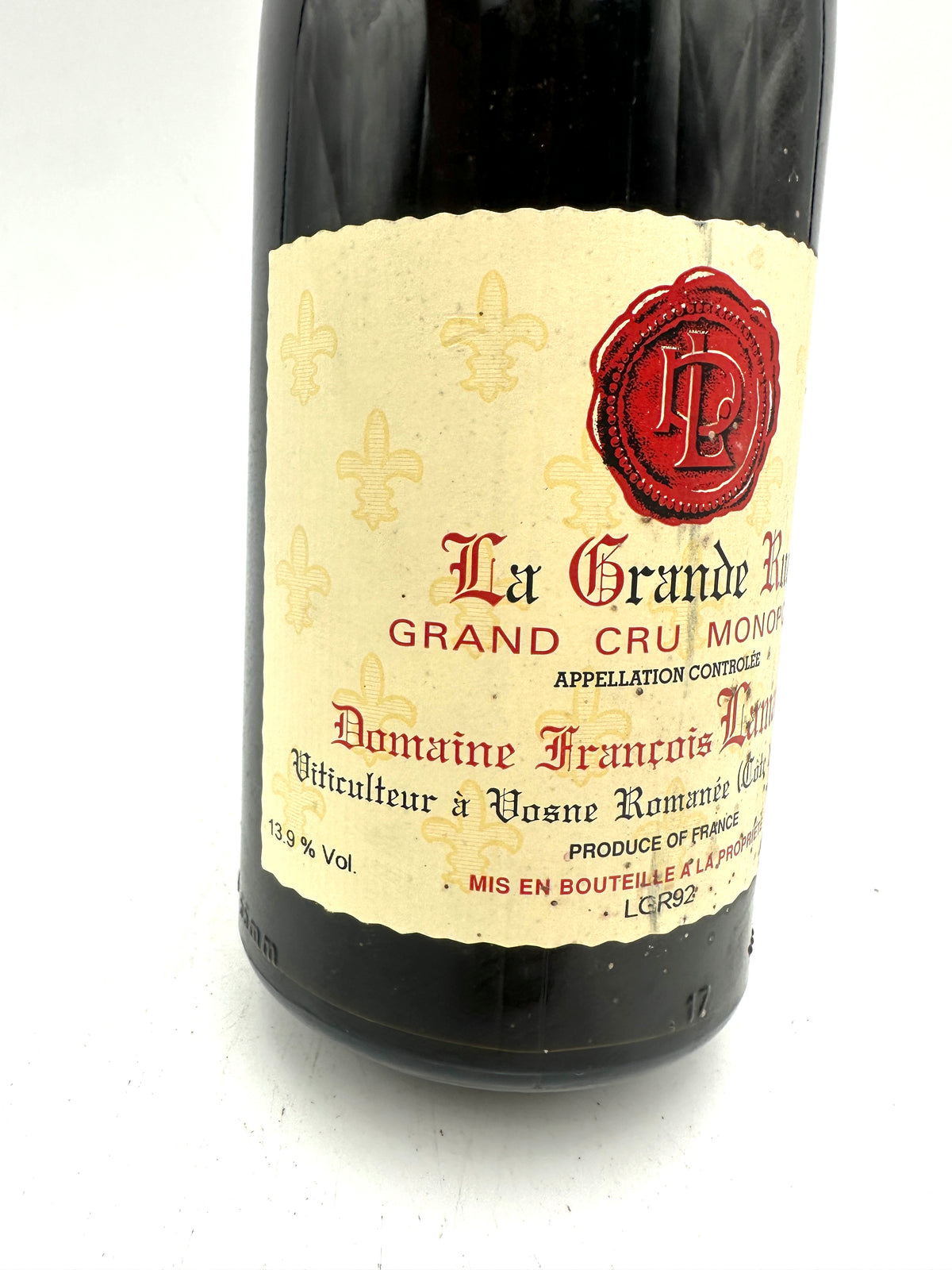 1992 - Domaine Francois Lamarche - La Grand Rue Grand Cru Monopole