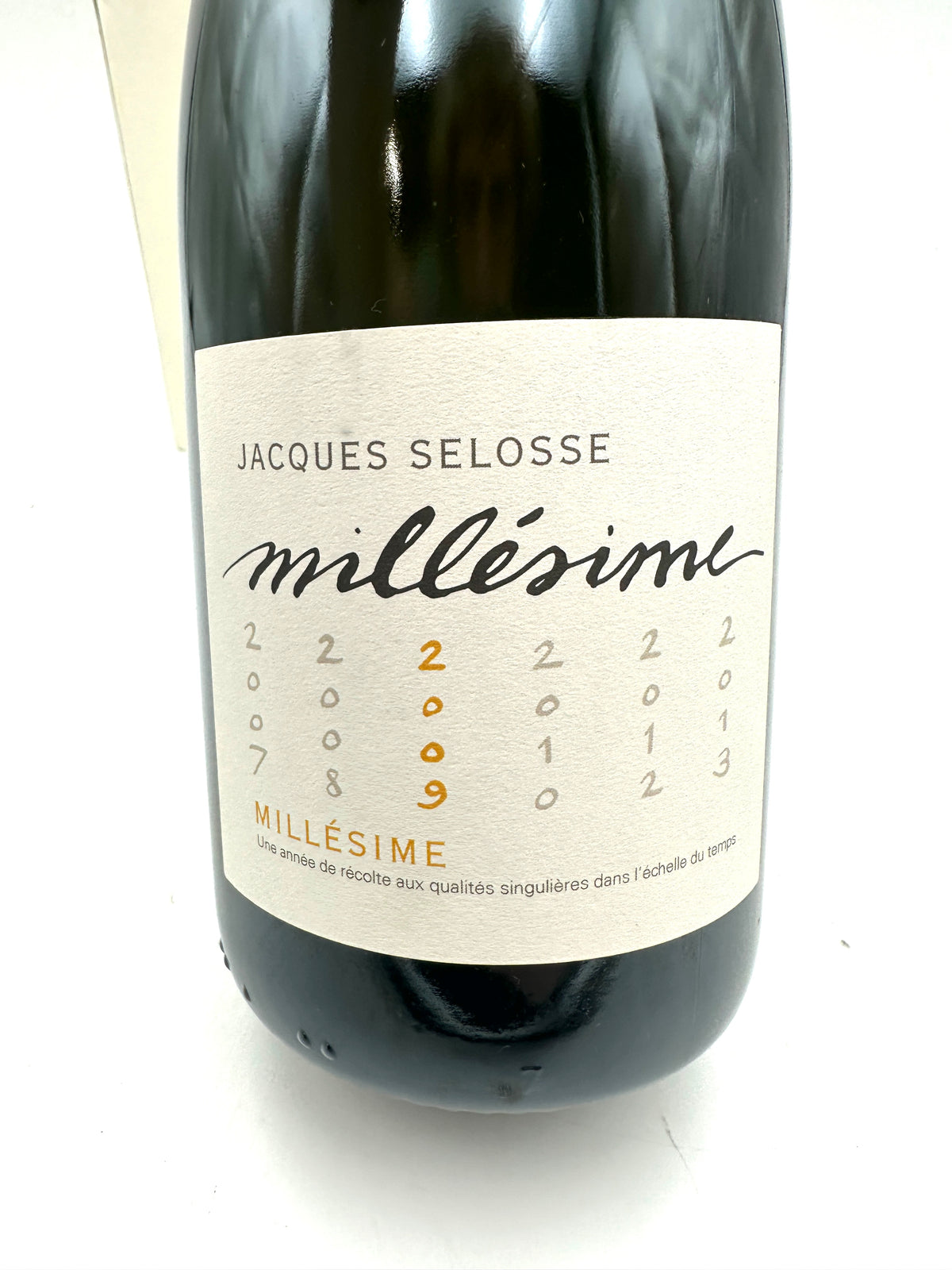 2009 - Jacques Selosse - Millésime Extra Brut - Deg. 29/01/2020