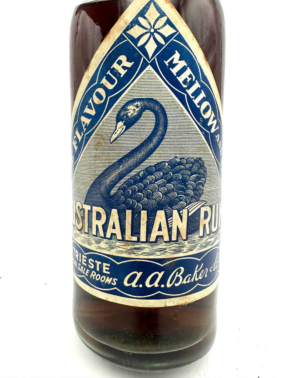 A.A. Baker - Australian Rum - Sigillo Stella 1950s