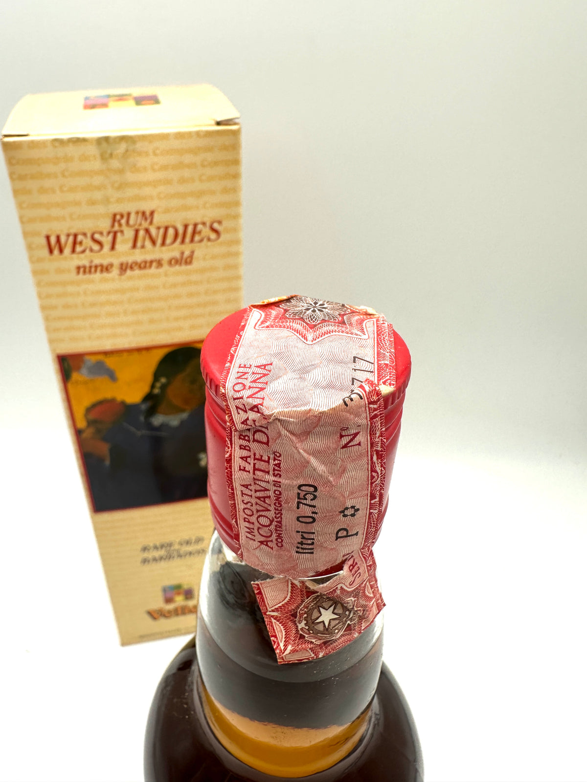 1987 - West Indies Rum Distillery - 9 years old Rare Old Barbados Rum - Velier