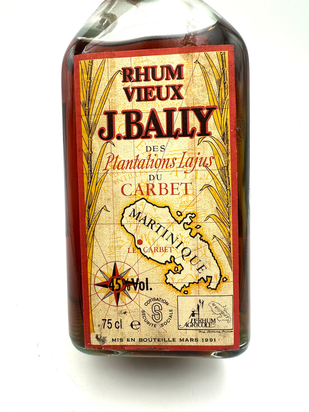 1985 - J. Bally - Rhum Vieux Agricole
