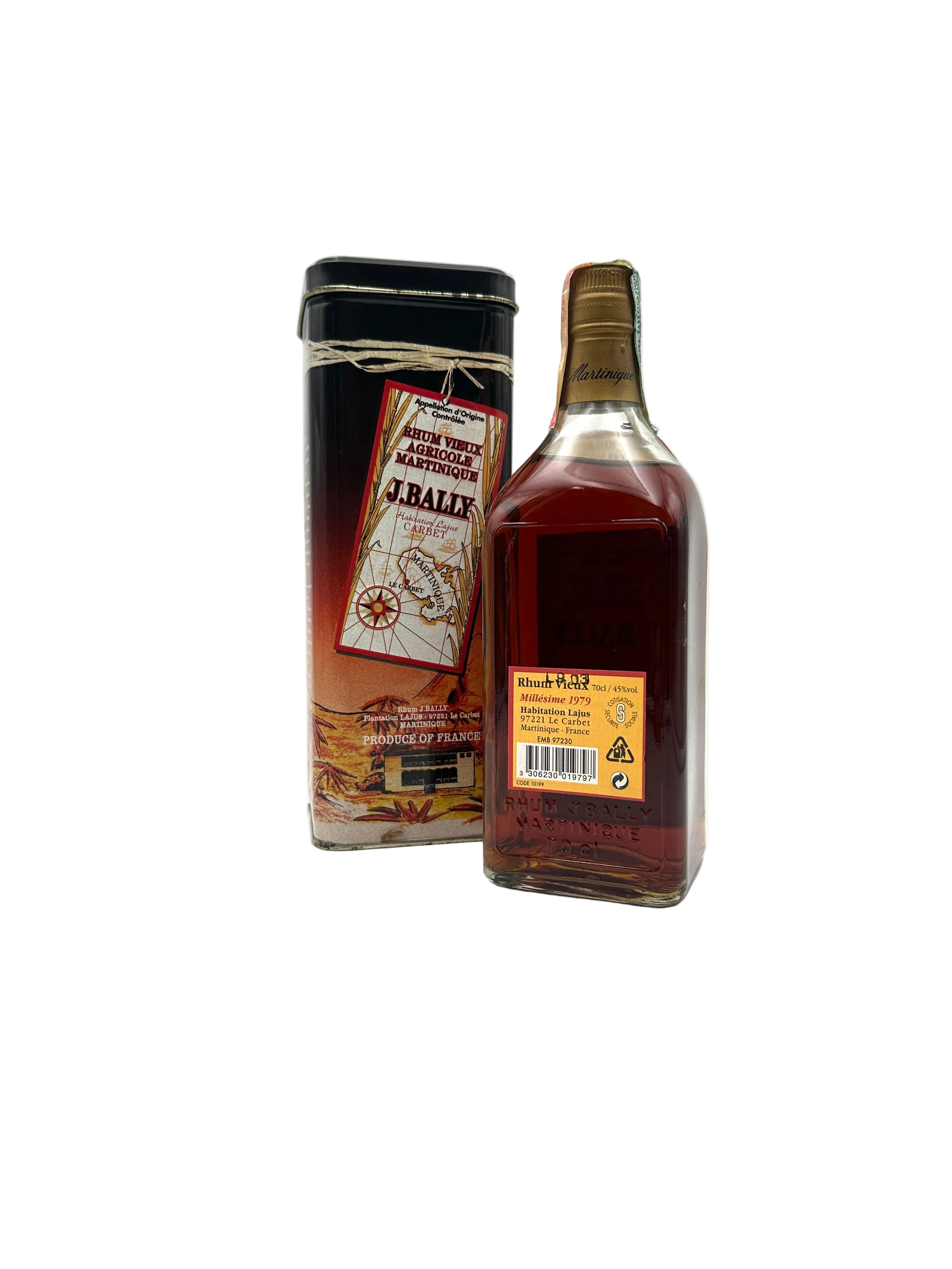 1979 - J. Bally - Rhum Vieux Agricole