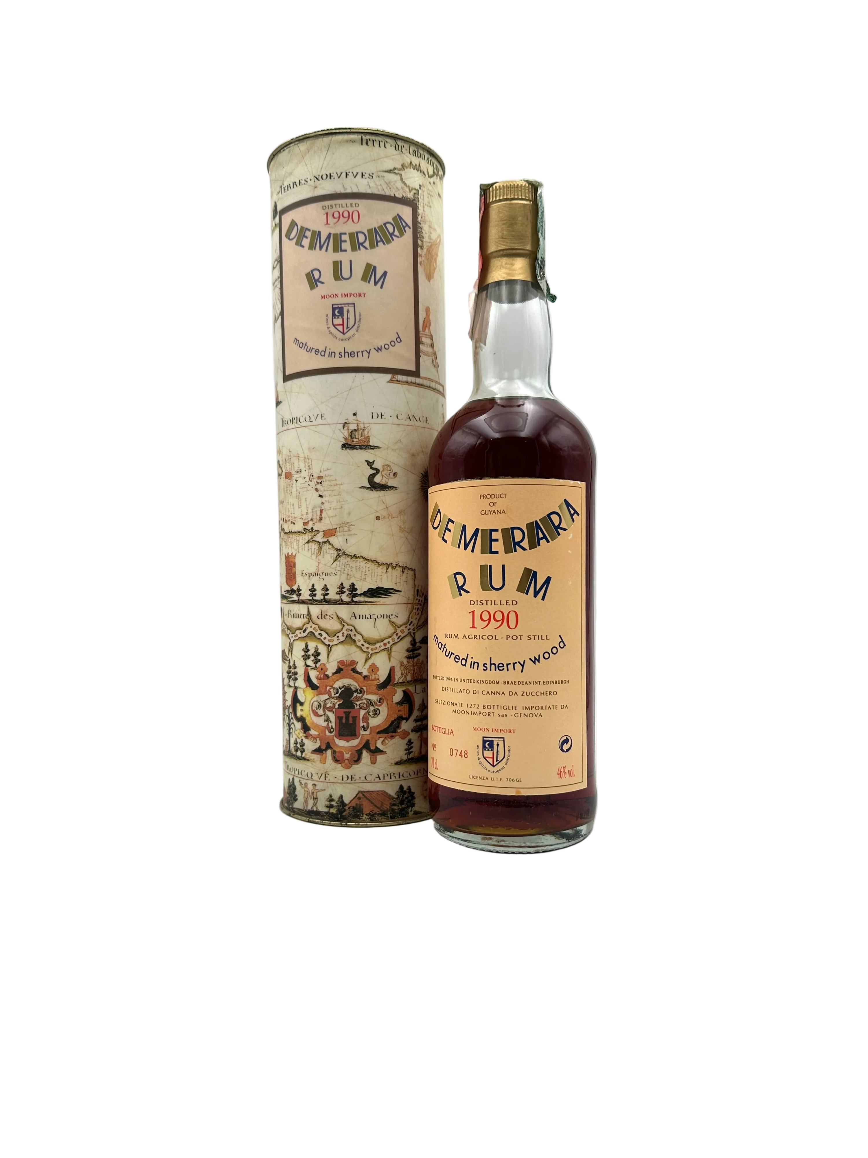 1990 - Moon Import - Demerara Rum Sherry Wood
