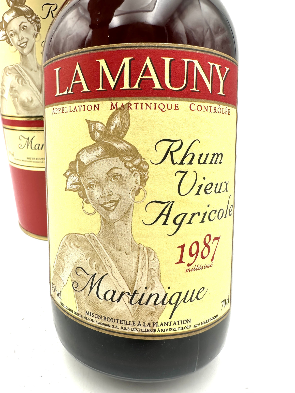 1987 - La Mauny - Rhum Vieux Agricole