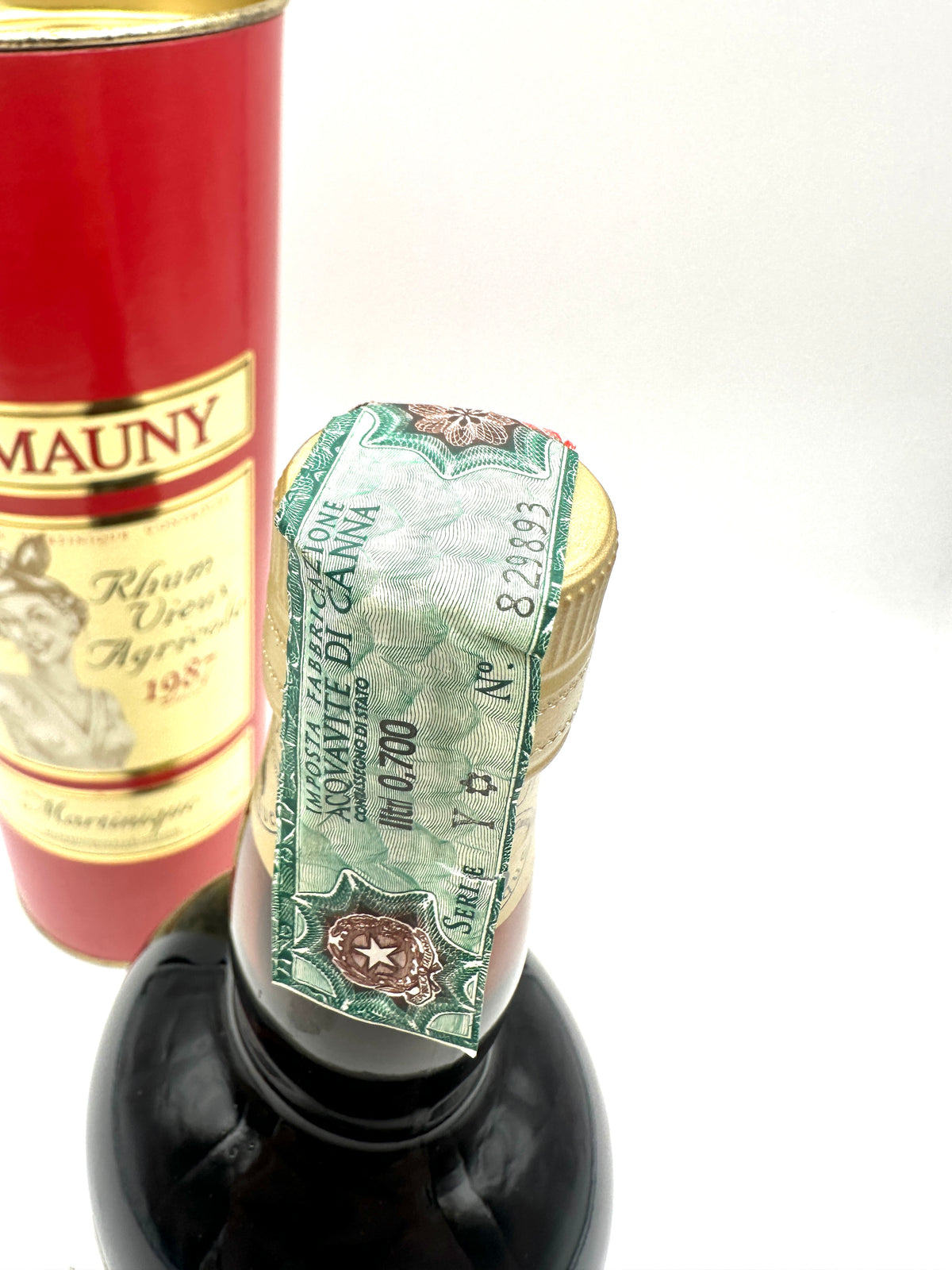 1987 - La Mauny - Rhum Vieux Agricole