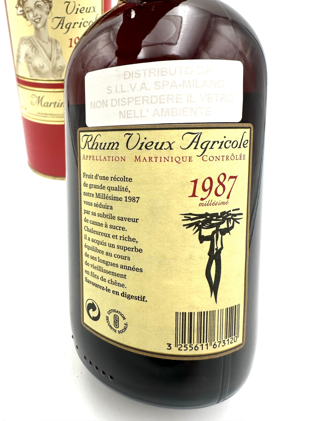 1987 - La Mauny - Rhum Vieux Agricole