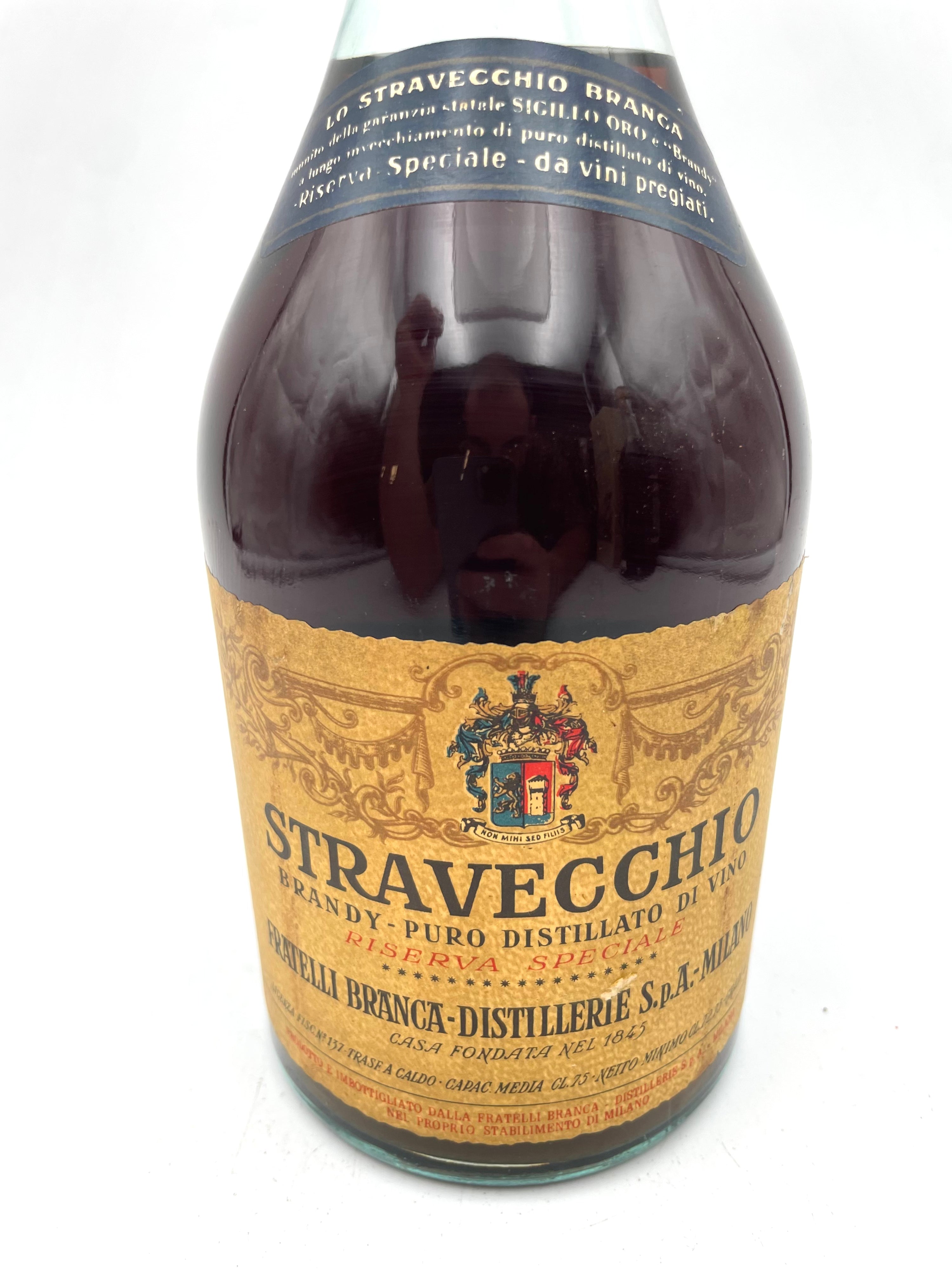 1968 - Fratelli Branca - Brandy Stravecchio Riserva Speciale