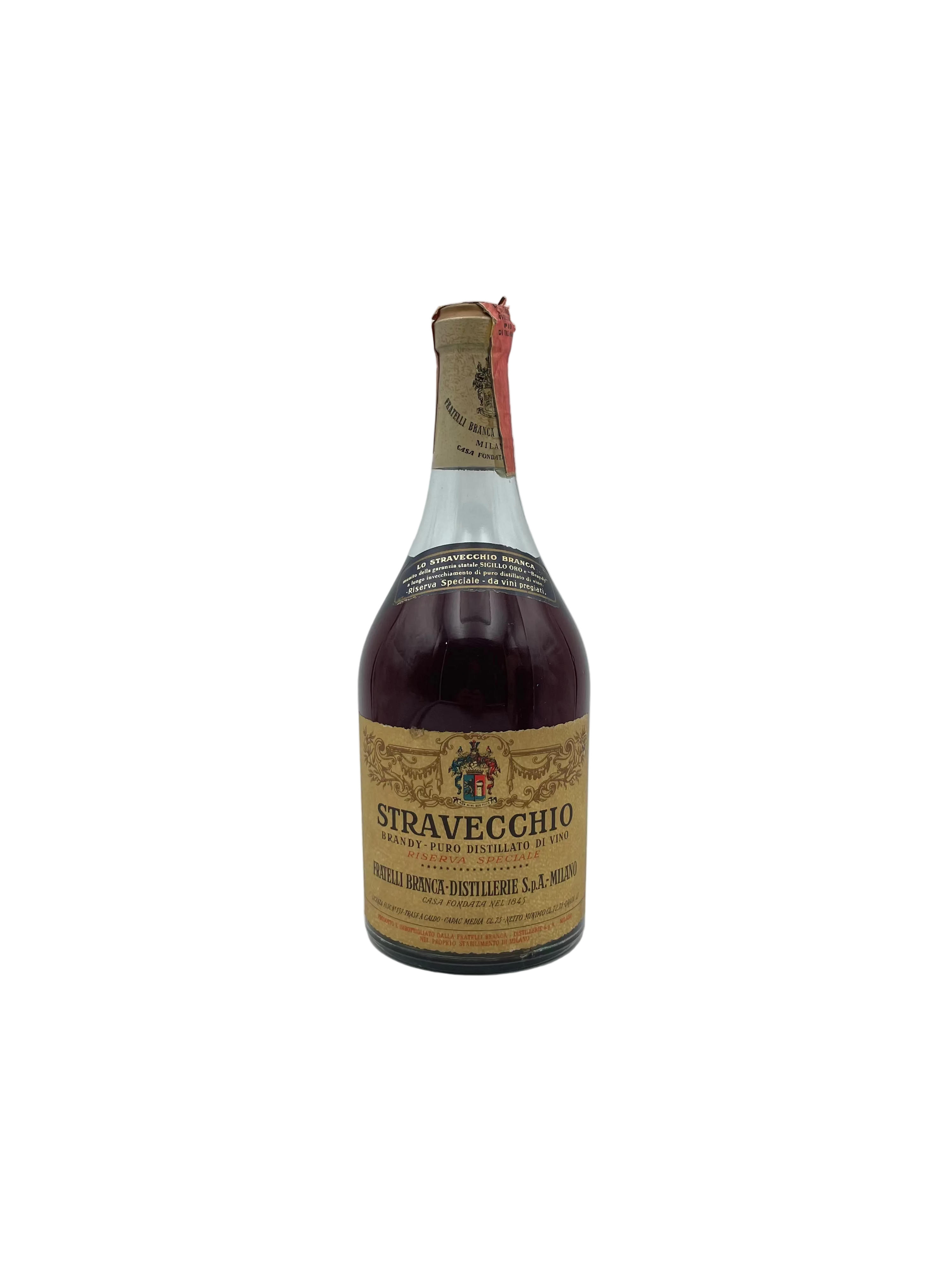 1970 - Fratelli Branca - Brandy Stravecchio Riserva Speciale