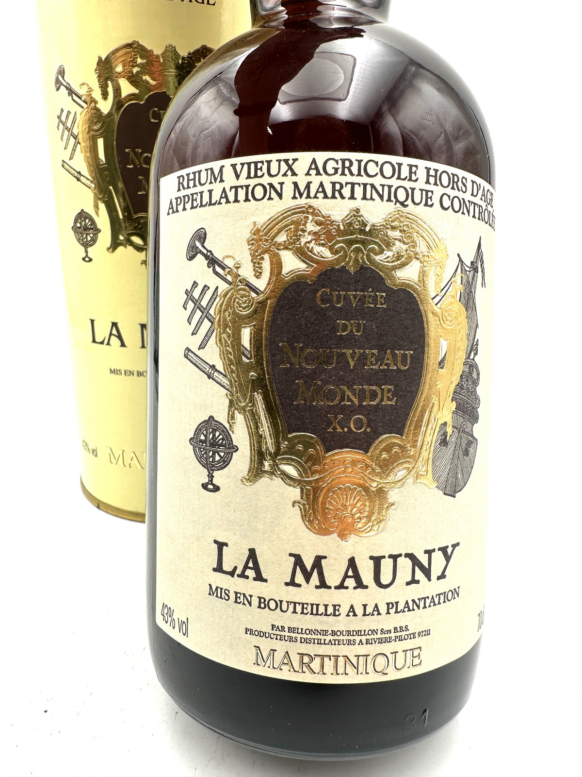 La Mauny - Rhum Vieux Agricole Hors d'Age Cuvée du Nouveau Monde X.O.