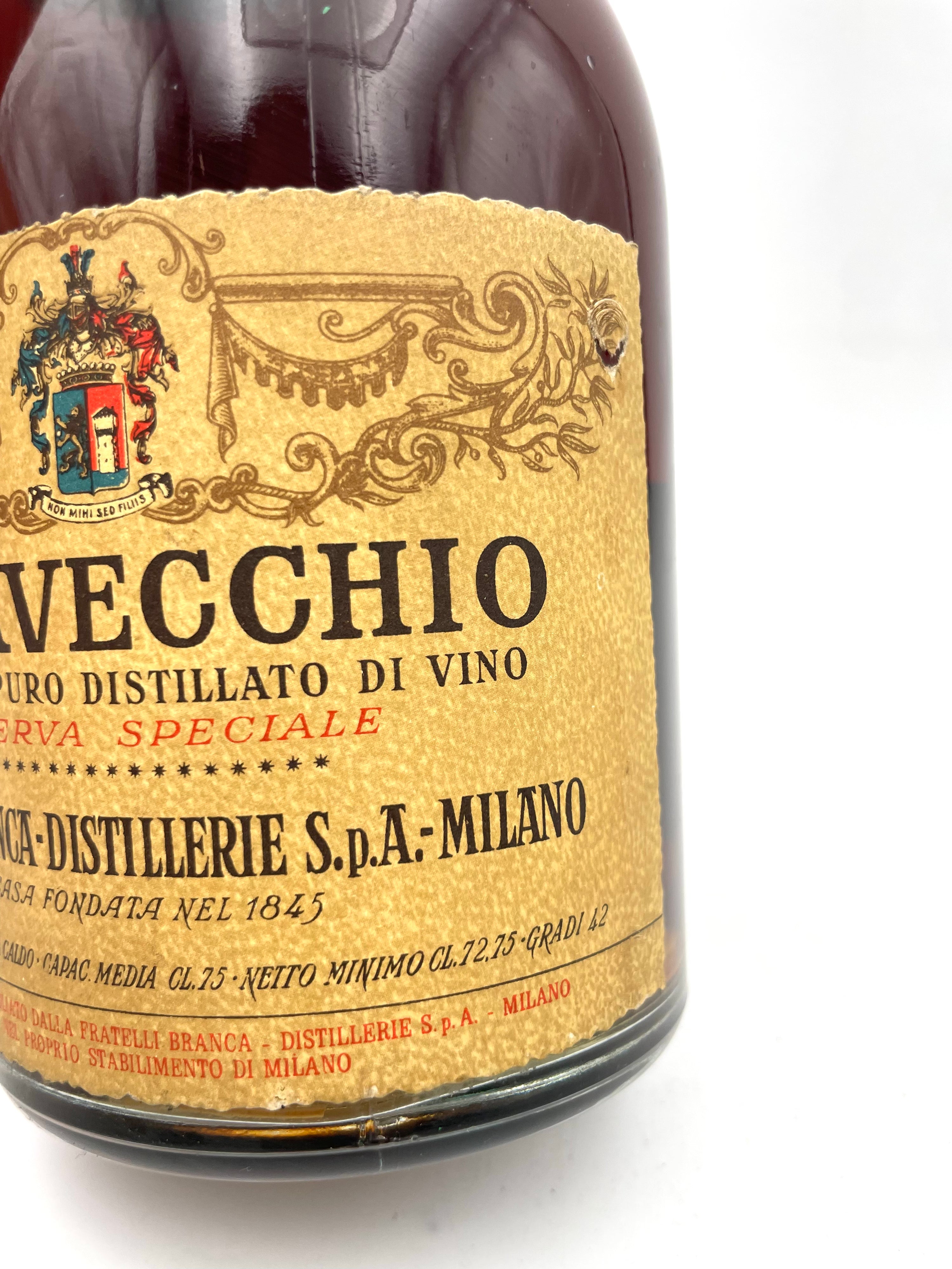 1970 - Fratelli Branca - Brandy Stravecchio Riserva Speciale