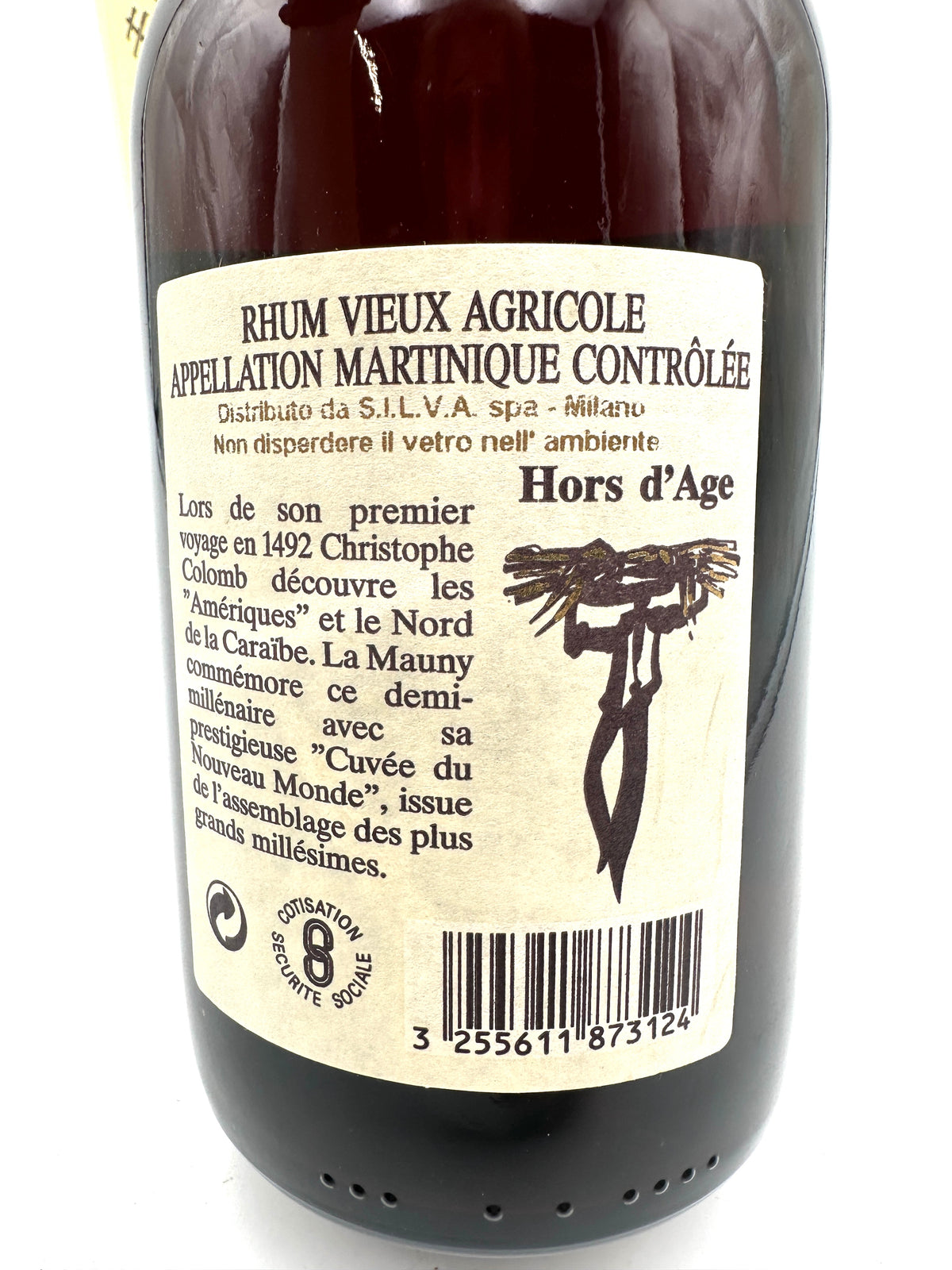La Mauny - Rhum Vieux Agricole Hors d'Age Cuvée du Nouveau Monde X.O.