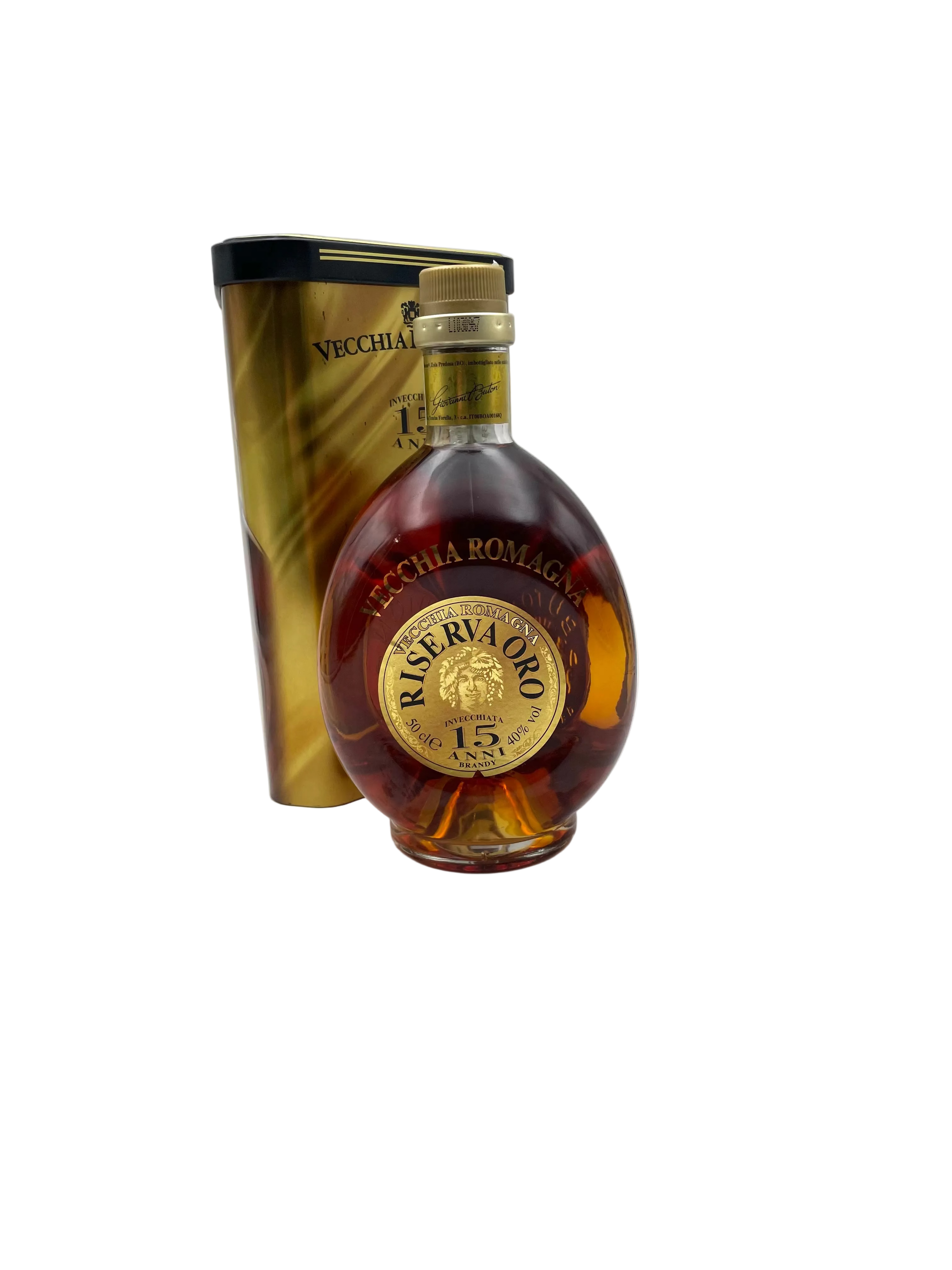 Gio. Buton - Vecchia Romagna Riserva Oro 15 Anni - Anni '00s