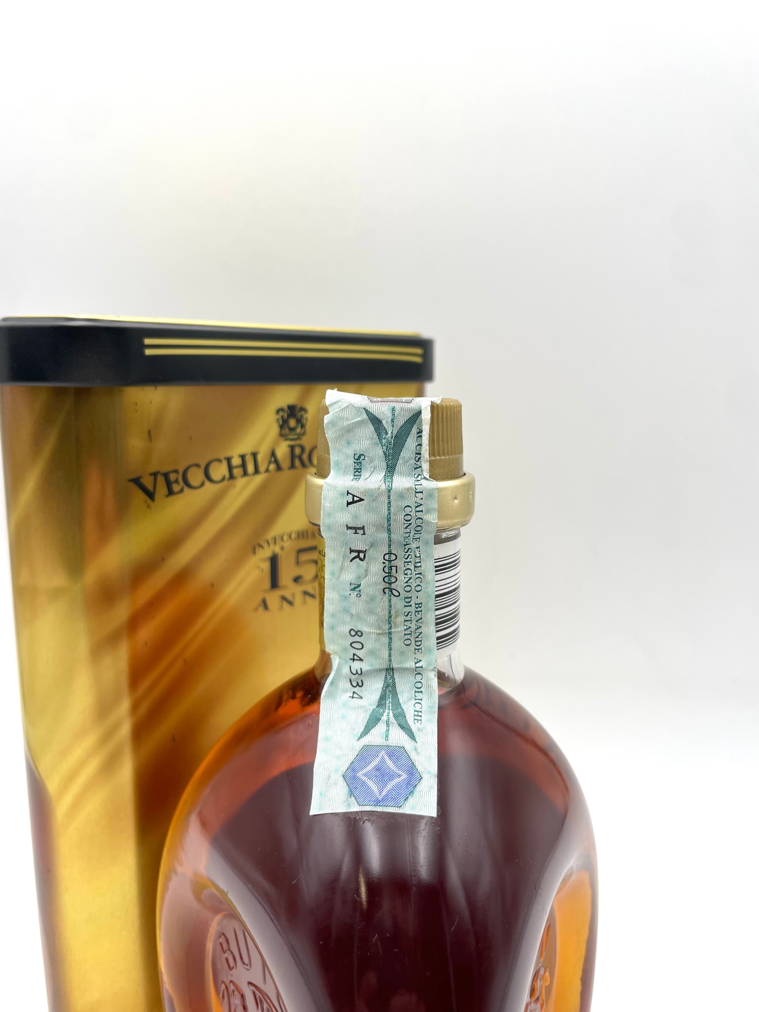Gio. Buton - Vecchia Romagna Riserva Oro 15 Anni - Anni '00s