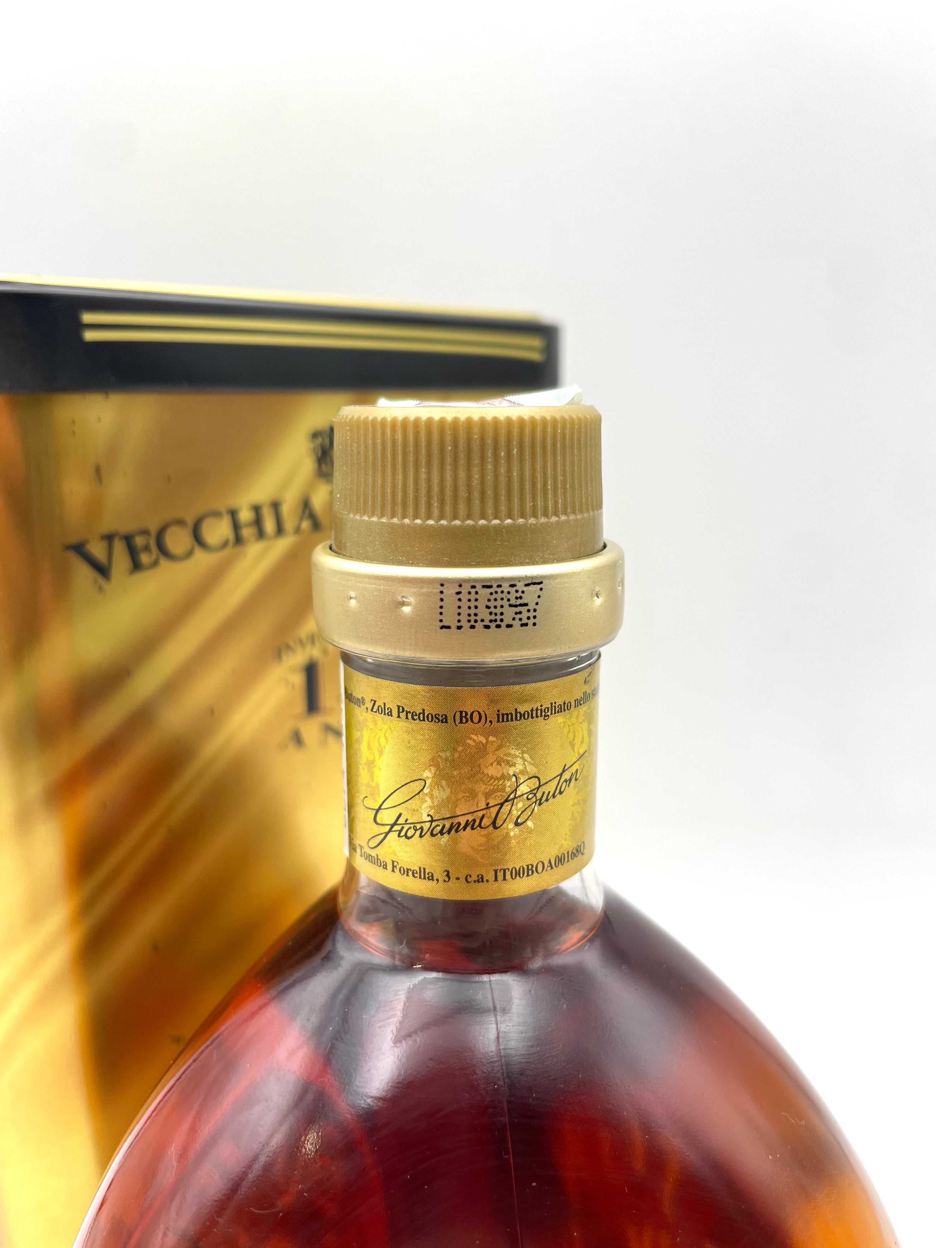 Gio. Buton - Vecchia Romagna Riserva Oro 15 Anni - Anni '00s