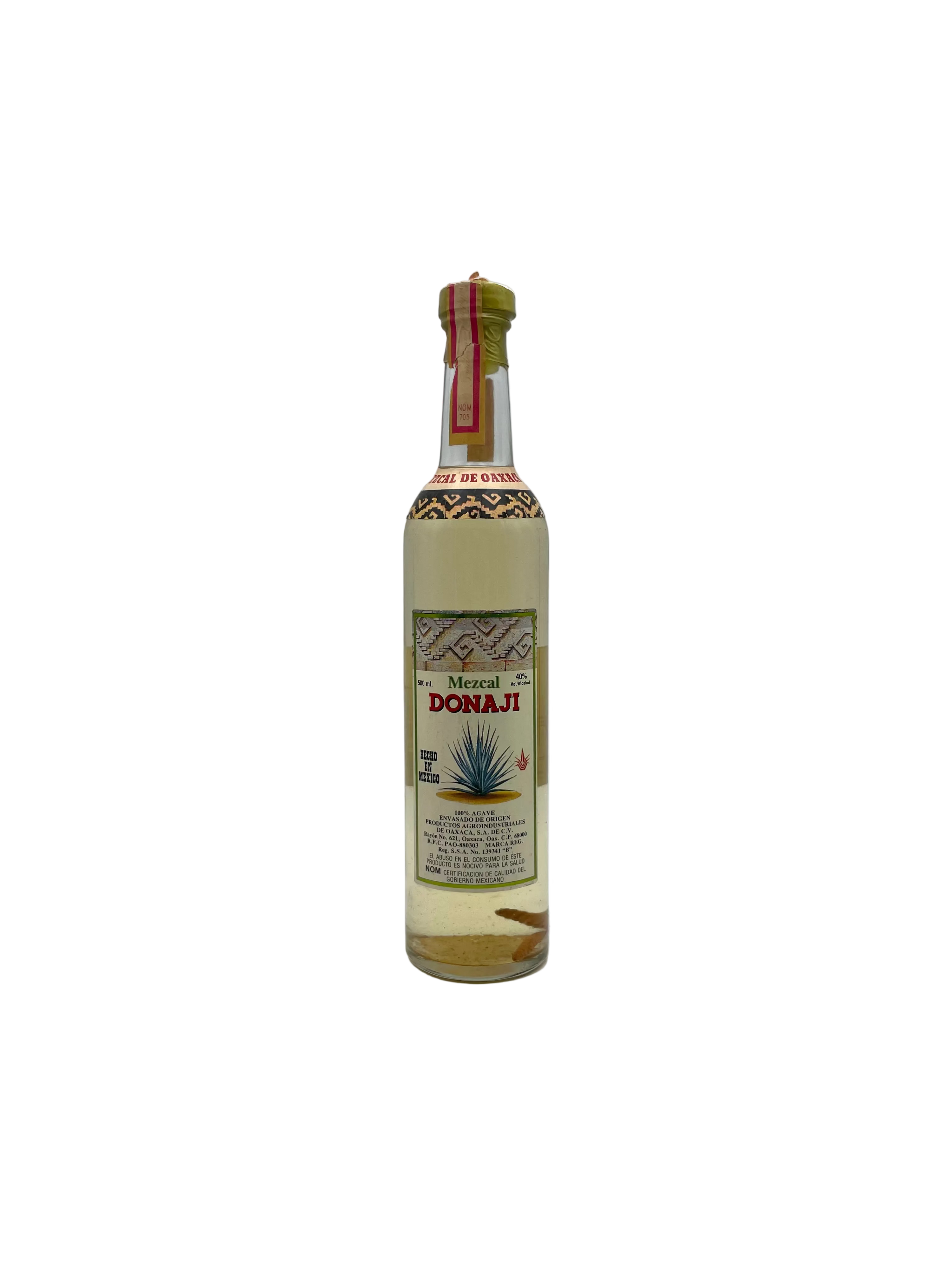 Donaji - Mezcal De Oaxaca Con Gusano - Anni '80s
