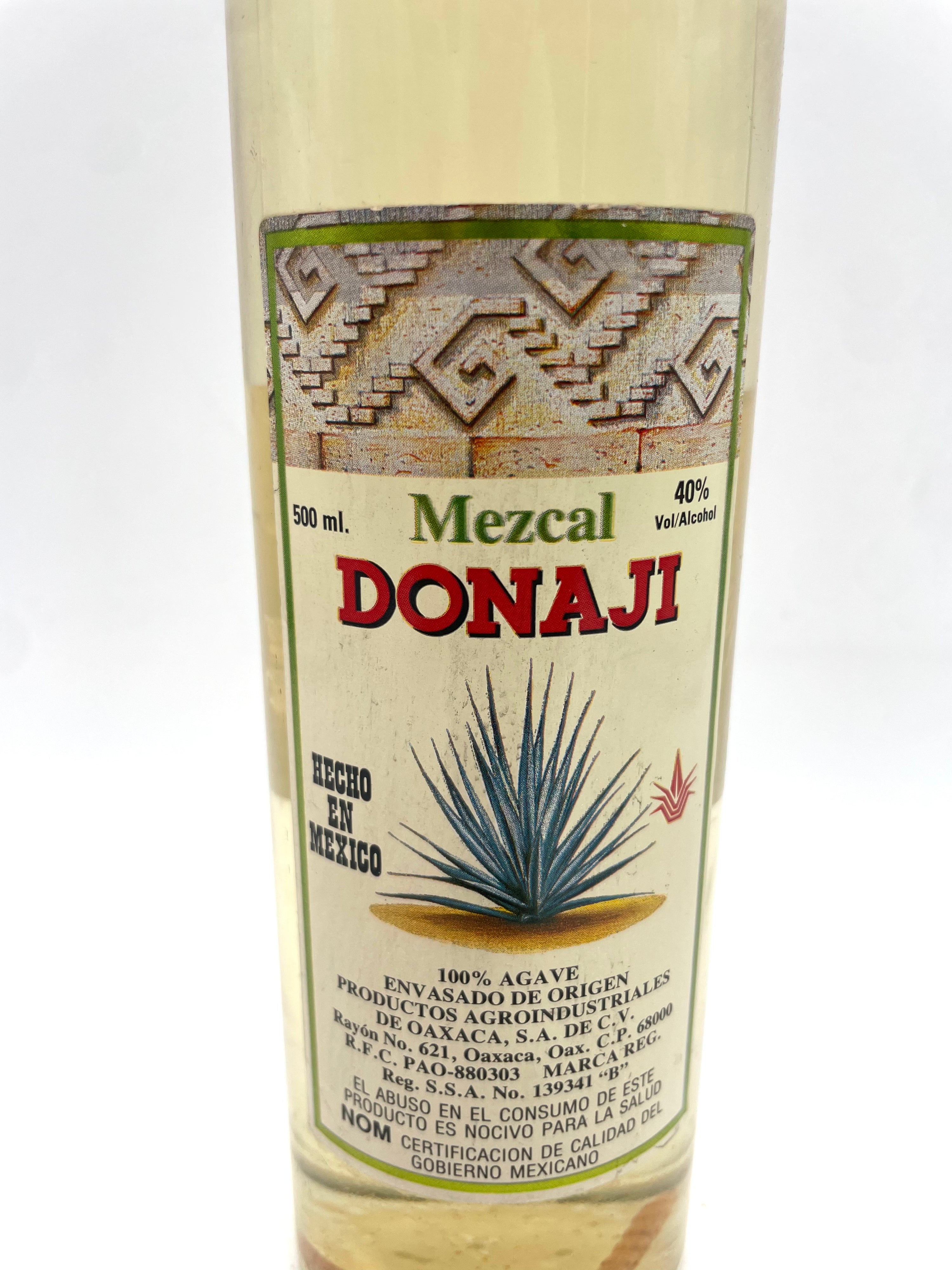 Donaji - Mezcal De Oaxaca Con Gusano - Anni '80s