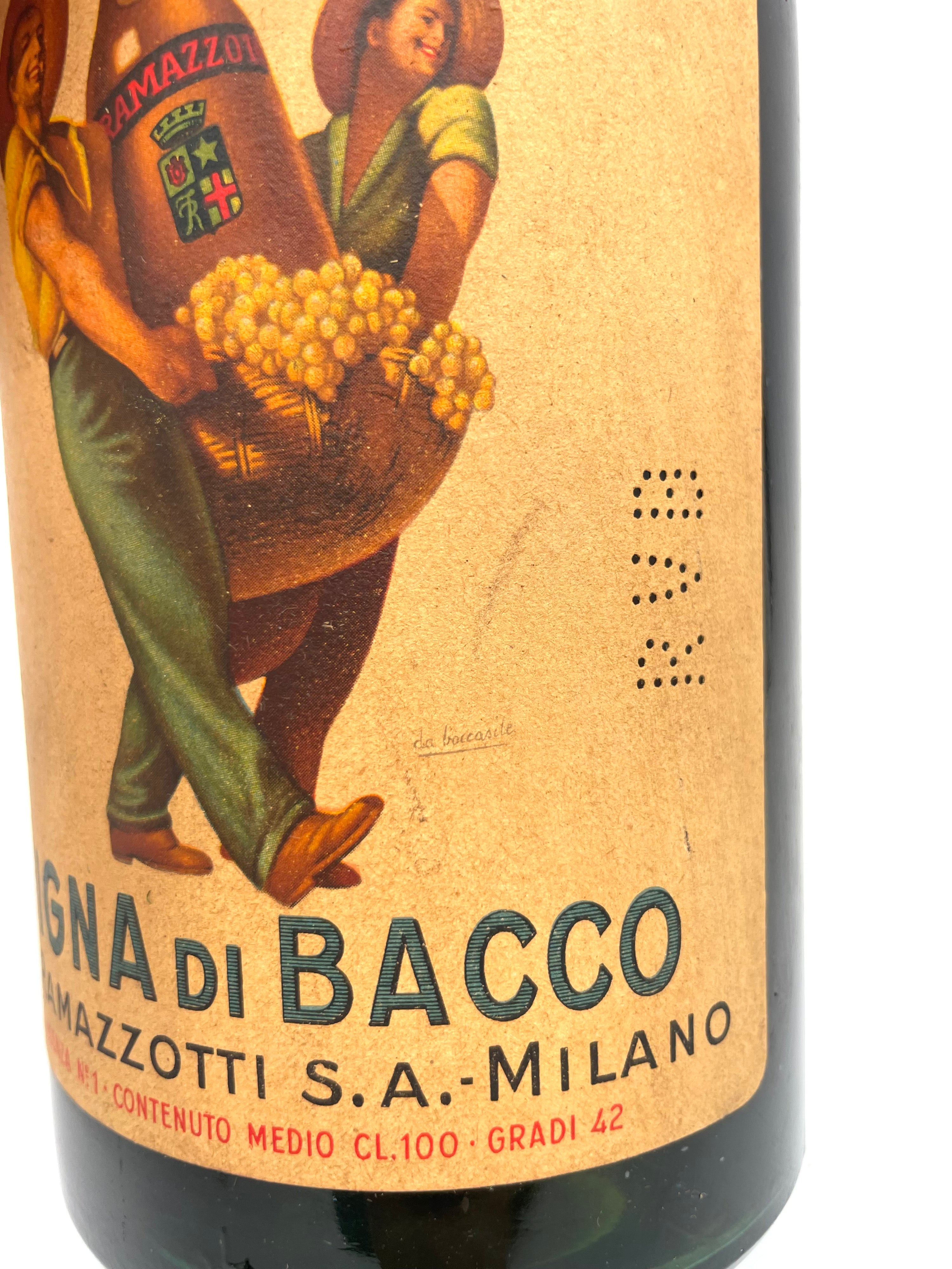 F.lli Ramazzotti - Vigna di Bacco - Sigillo Testa Anni '40s