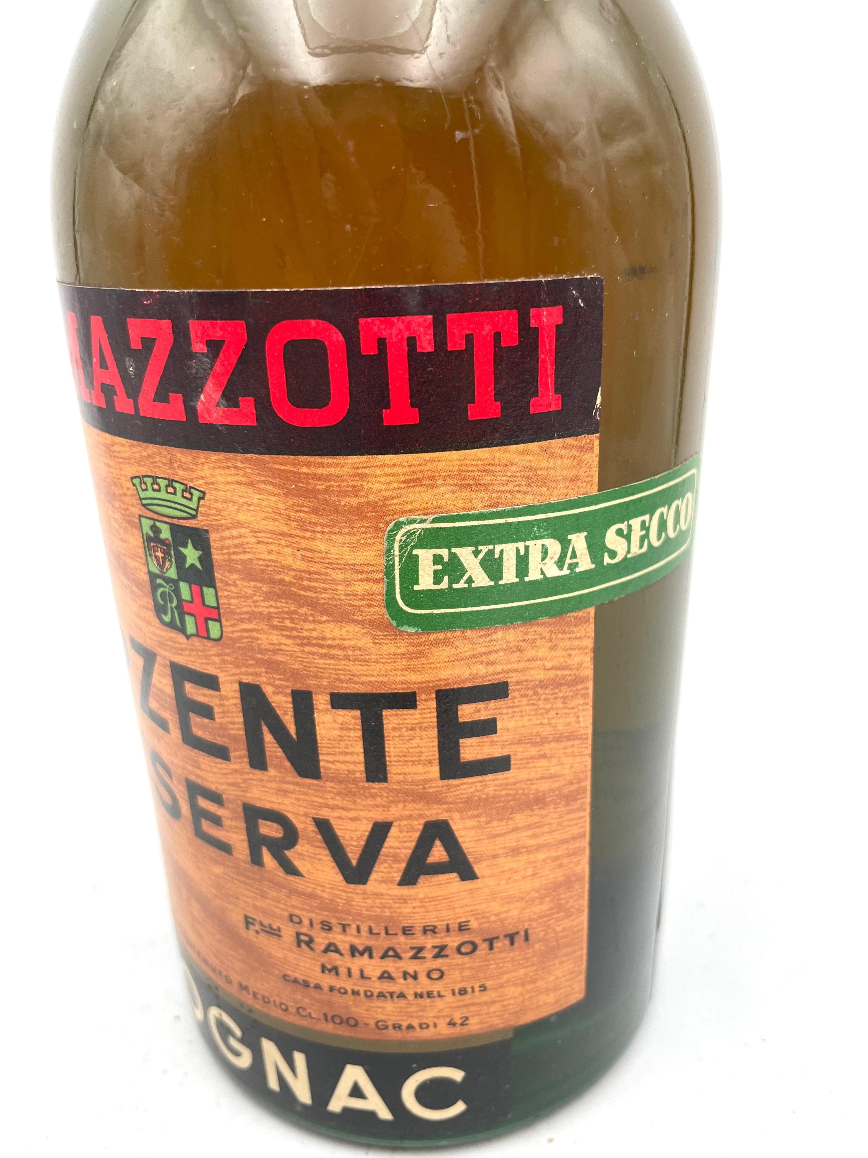 F.lli Ramazzotti - Cognac Arzente Riserva - Sigillo Fasci Anni '30s / '40s
