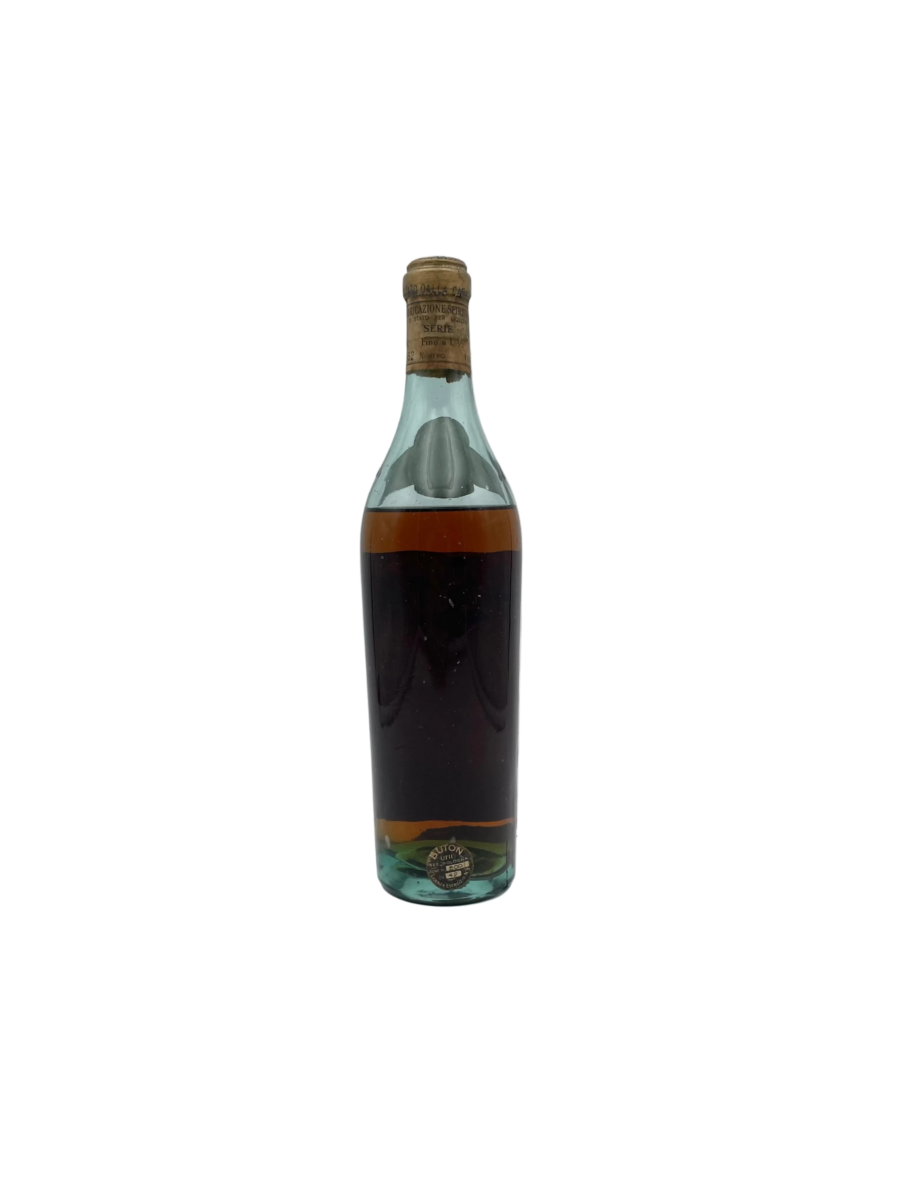 Gio. Buton - Brandy Stravecchio Buton - Sigillo Stemma Sabaudo Anni '30s