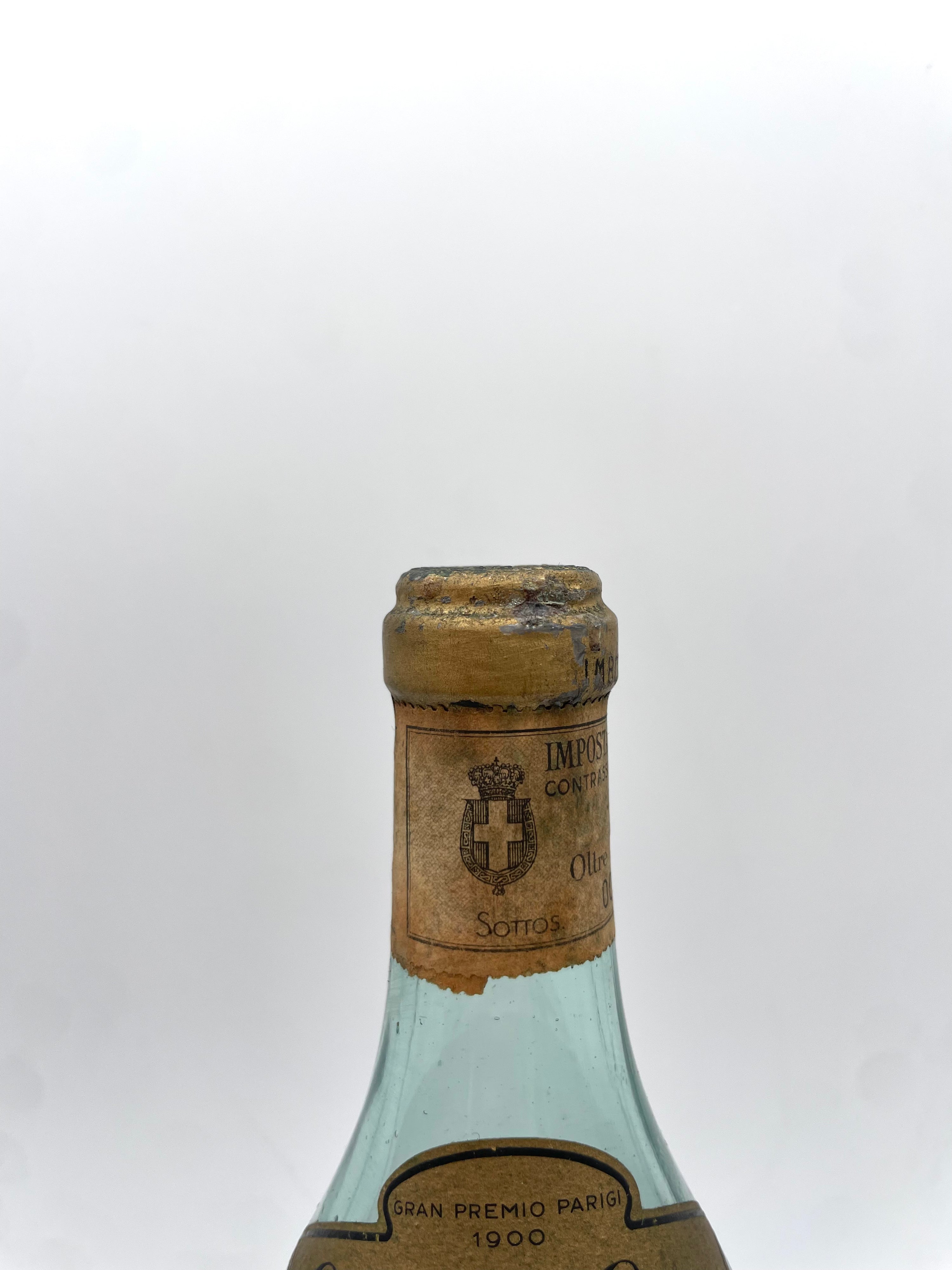Gio. Buton - Brandy Stravecchio Buton - Sigillo Stemma Sabaudo Anni '30s