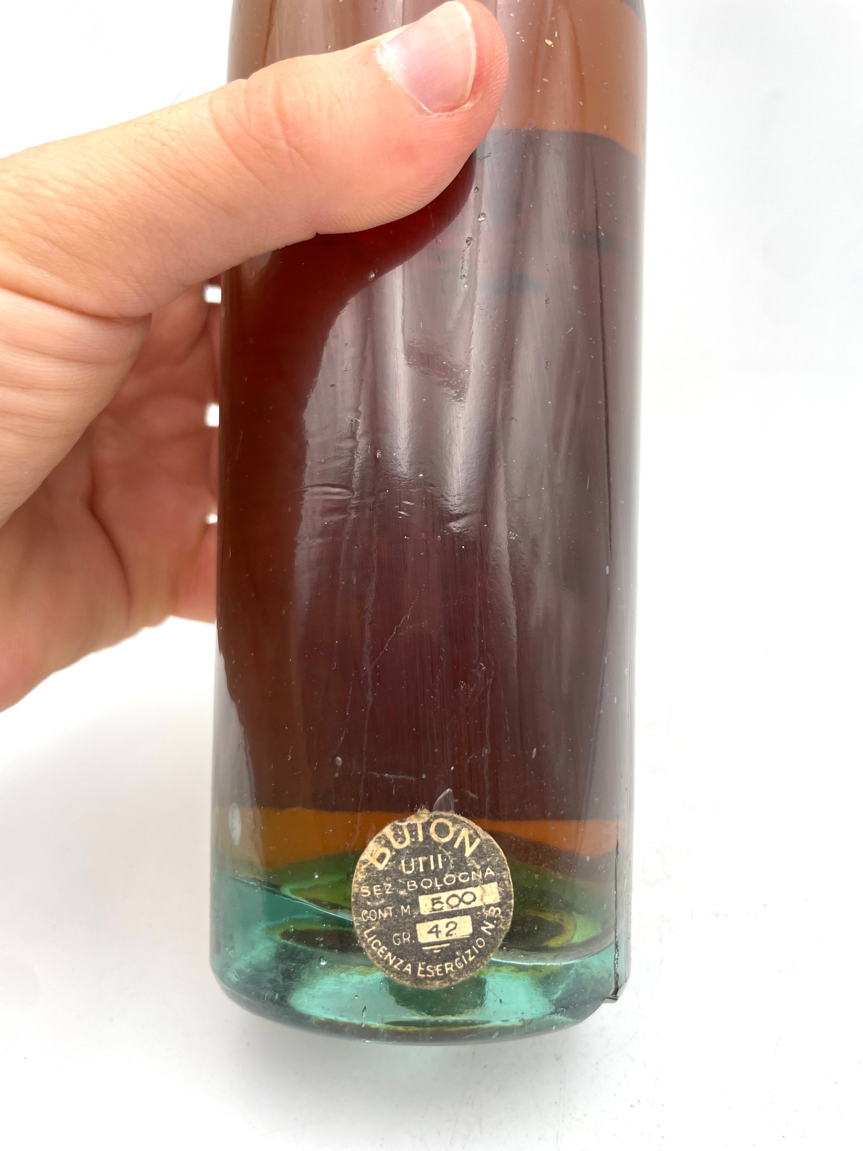 Gio. Buton - Brandy Stravecchio Buton - Sigillo Stemma Sabaudo Anni '30s
