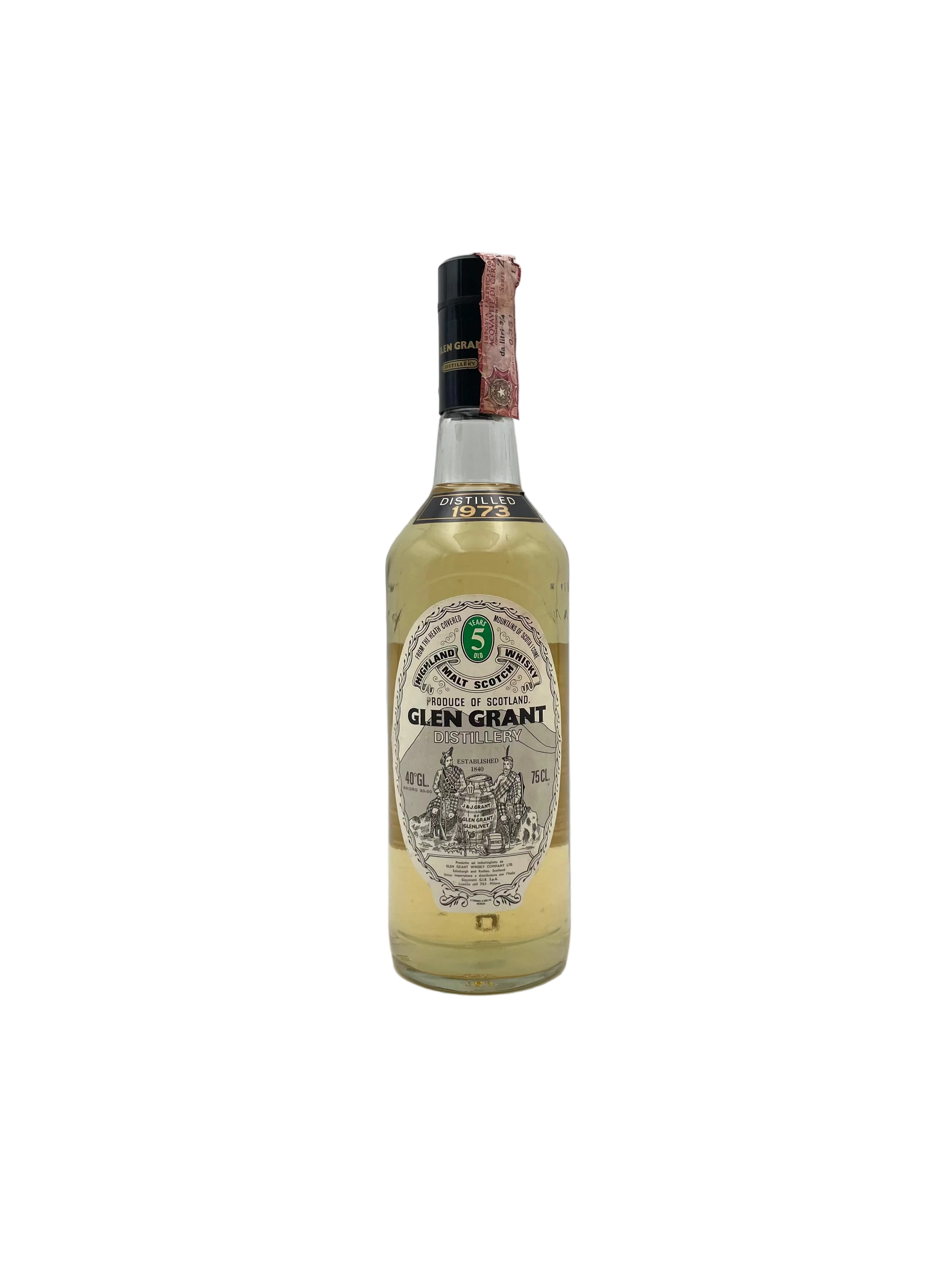 1973 - Glen Grant - 5 Years Old Pure Malt Scotch Whisky