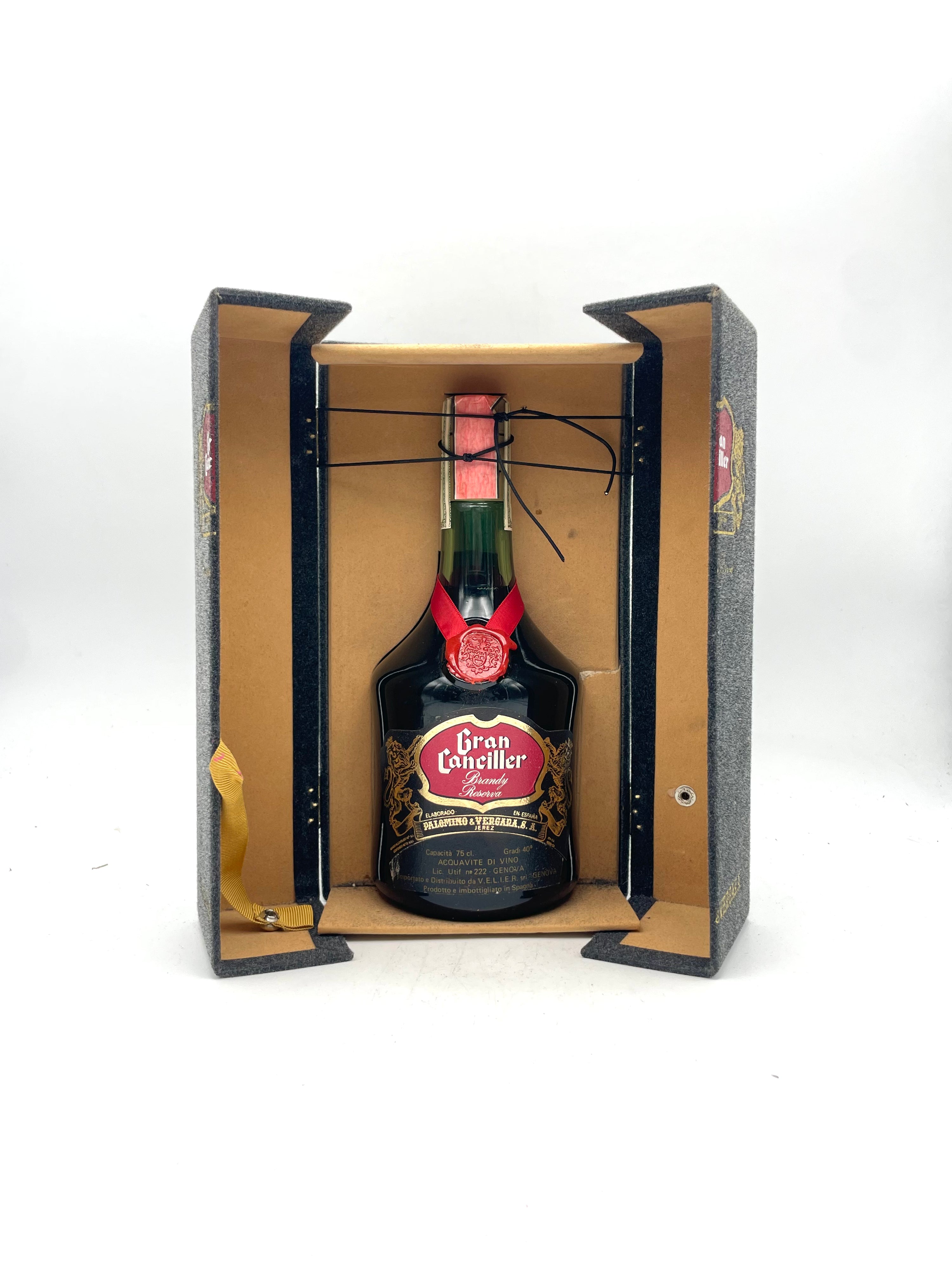 Palomino & Vergara - Gran Canciller Brandy Riserva - Anni '80s