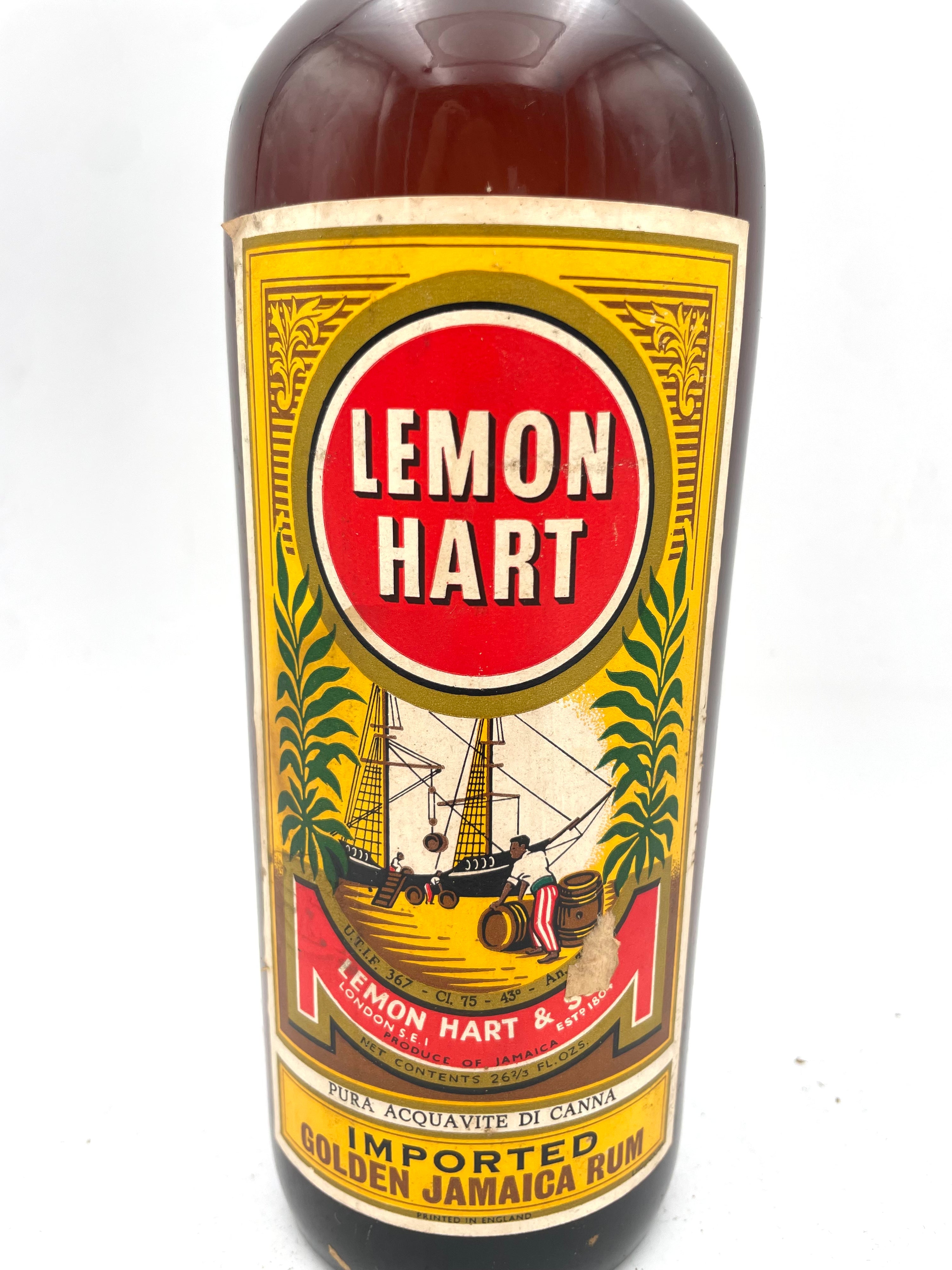 Lemon Hart - Golden Jamaican Rum - Anni '70s
