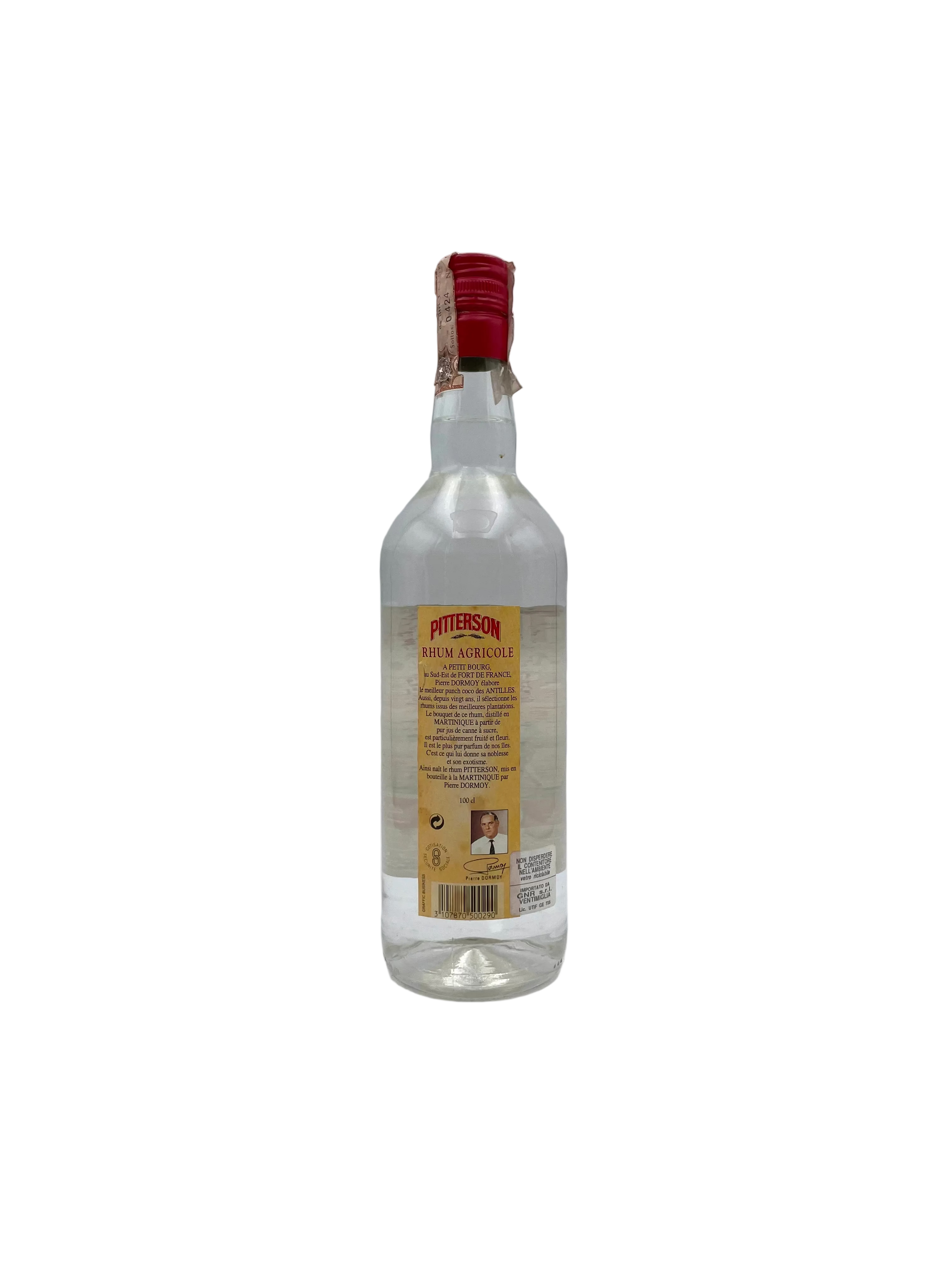 P. Dormoy - Pitterson - Rum Agricole Blanc - Anni '80s