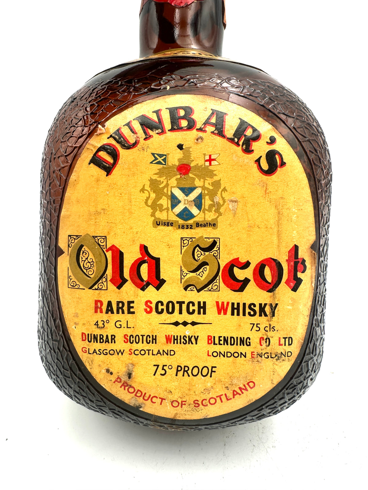 Dunbar - Old Scot Rare Scotch Whisky - 1980s