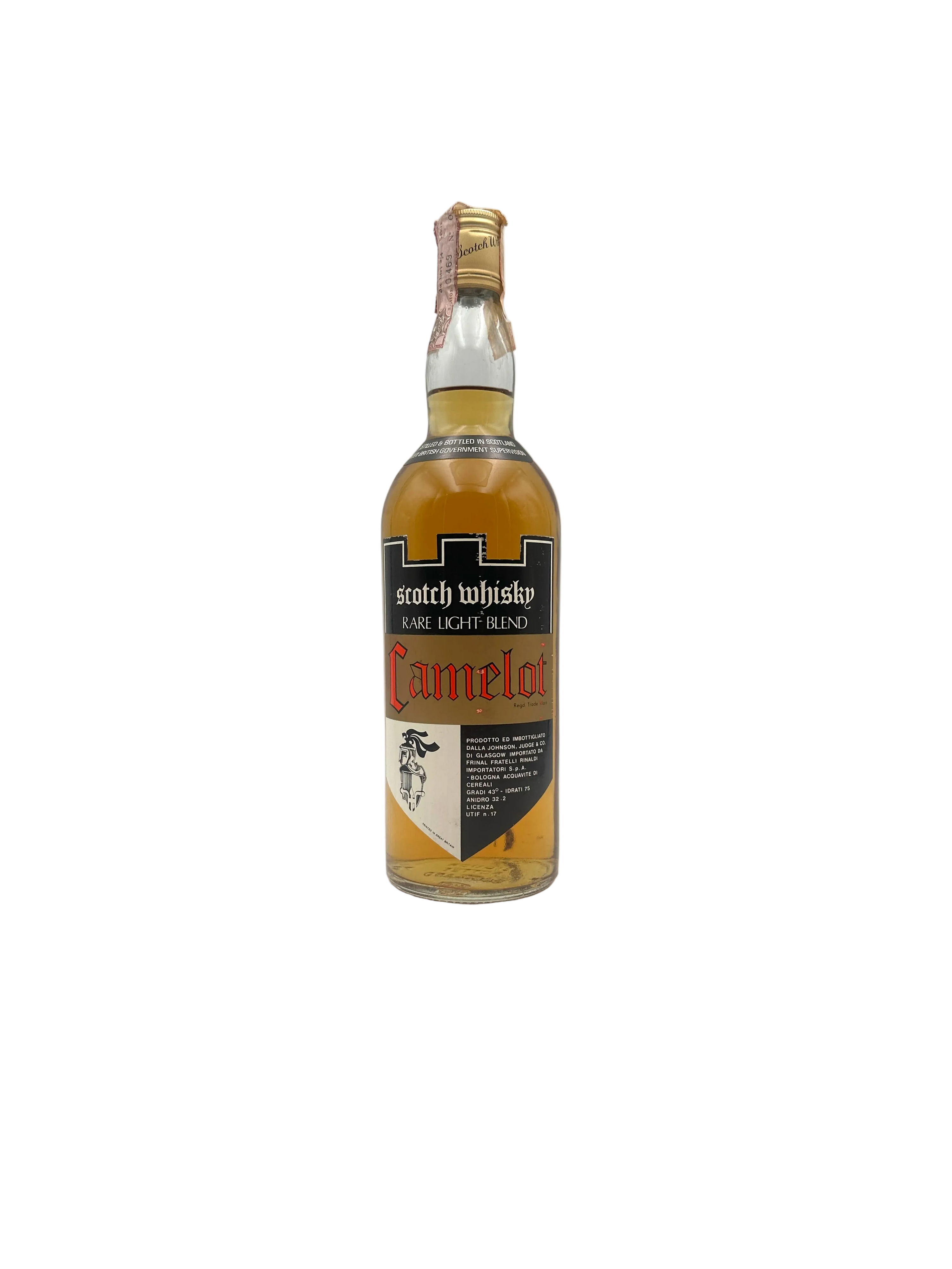 Camelot - Rare Light Blend Scotch Whisky - Johnson, Judge & Co - 1970s
