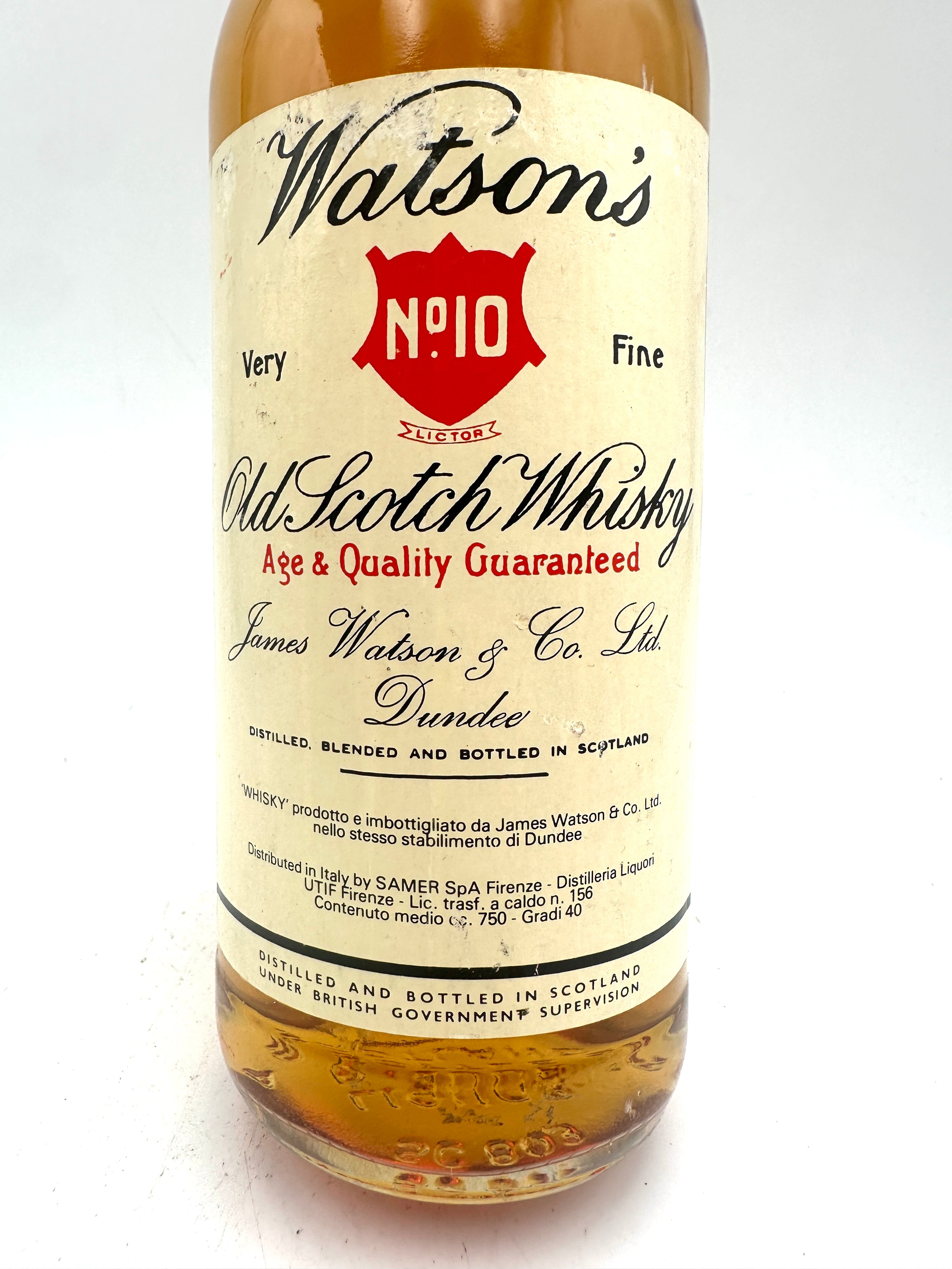 Watson - Very Fine Old Scotch Whisky - 1970s