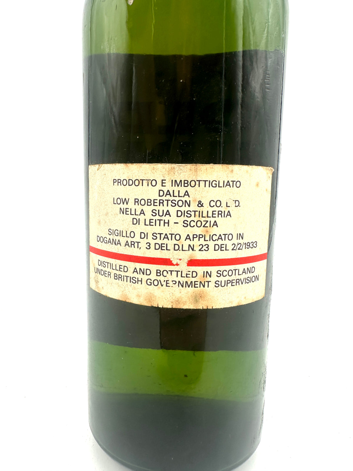 Old Guns - Finest Scotch Whisky - Low Robertson - 1970s