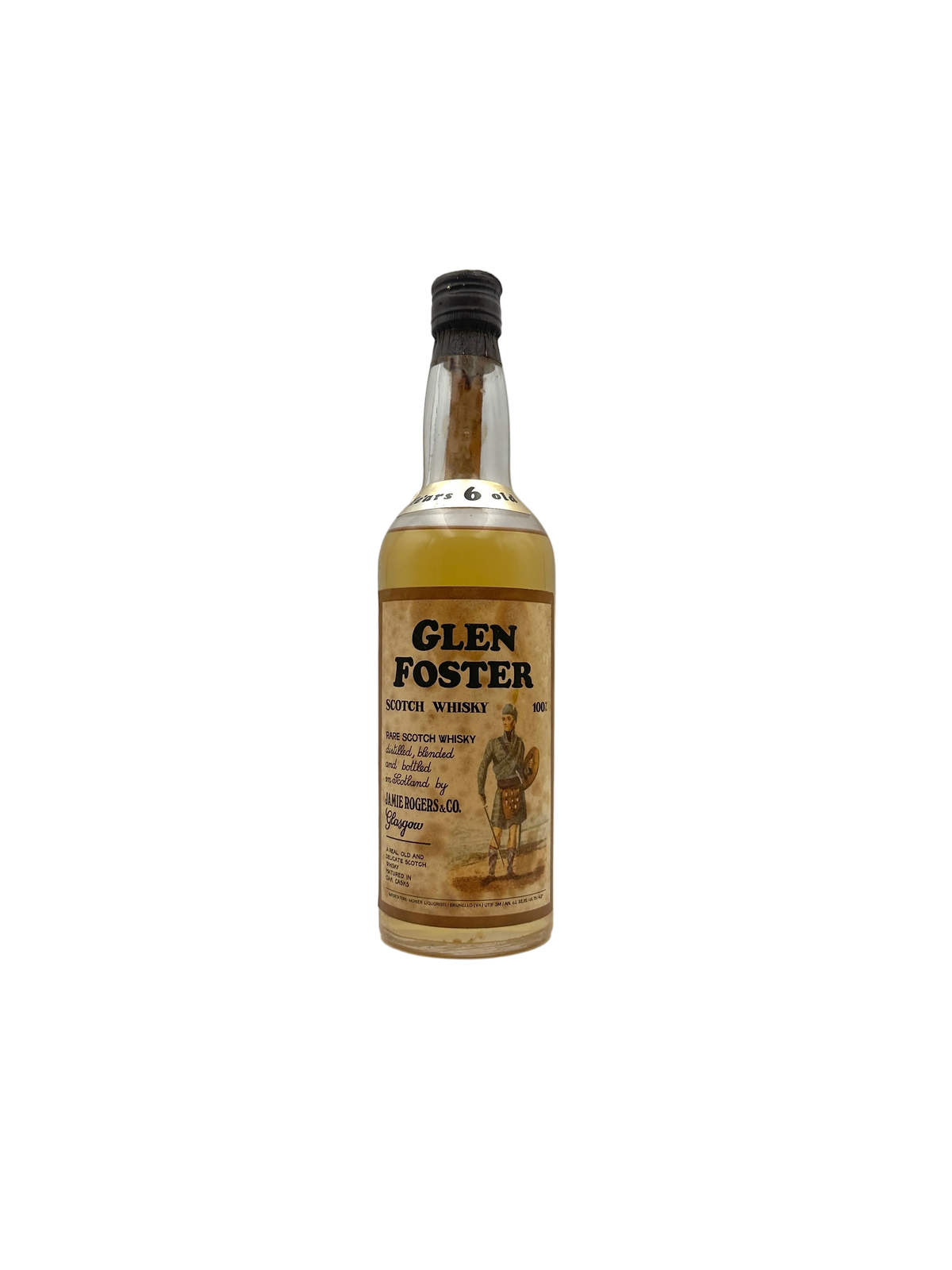 Glen Foster - 6 Years Old Rare Scotch Whisky - Strathdearn - 1970s
